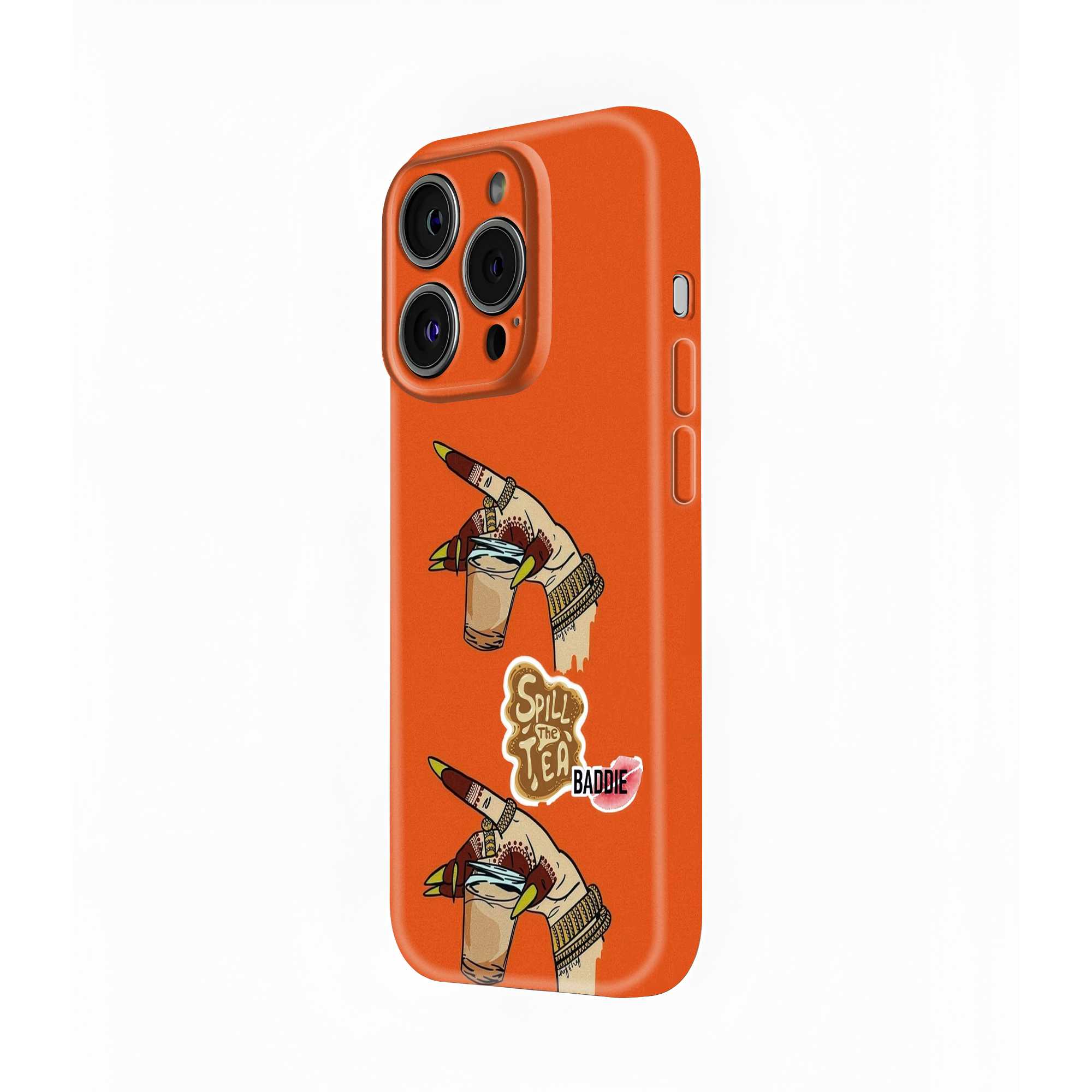 Spill The Tea Glossy Hard Case