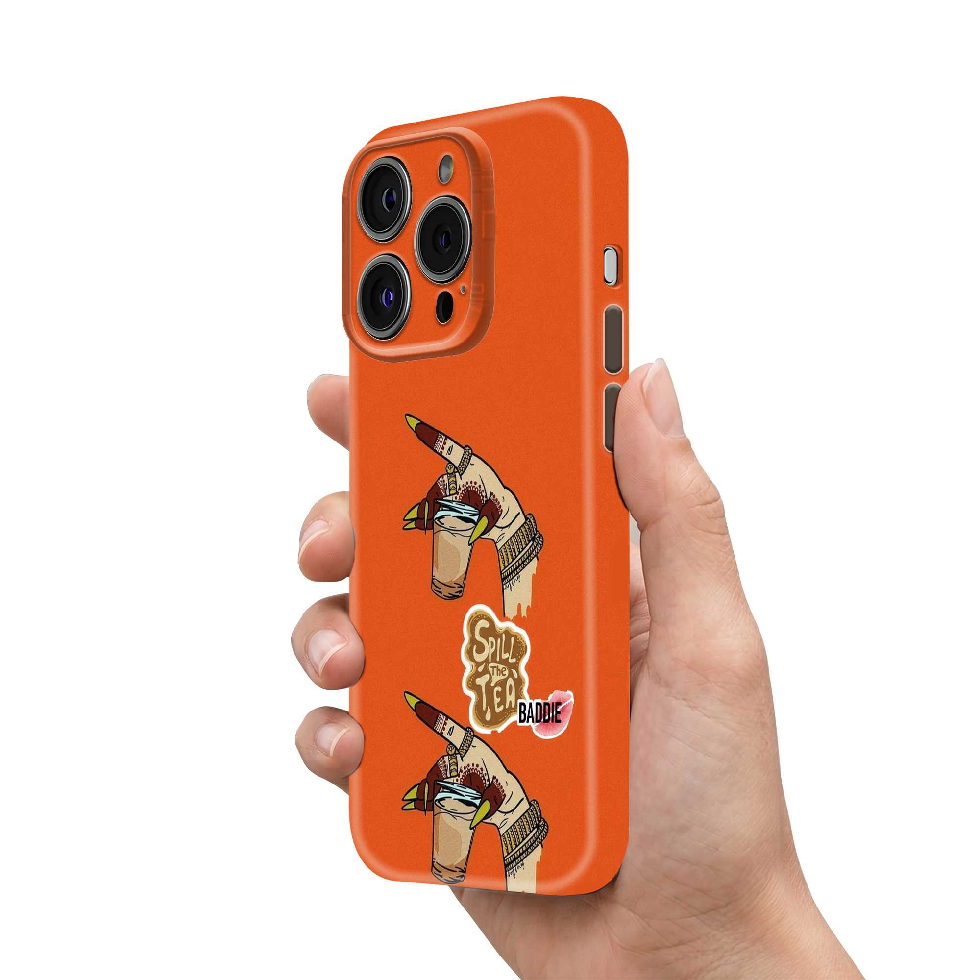 Spill The Tea Glossy Hard Case