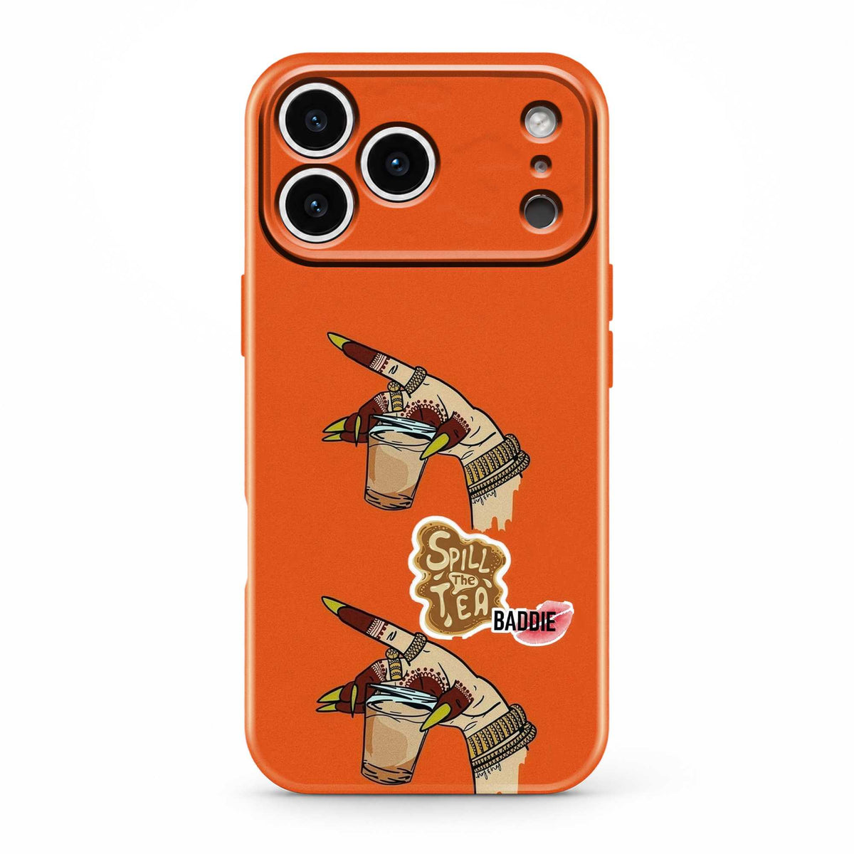 Spill The Tea Glossy Hard Case