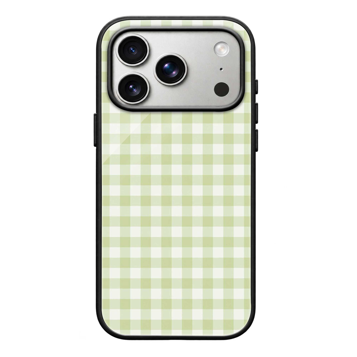 Spring Checkered Glass Case