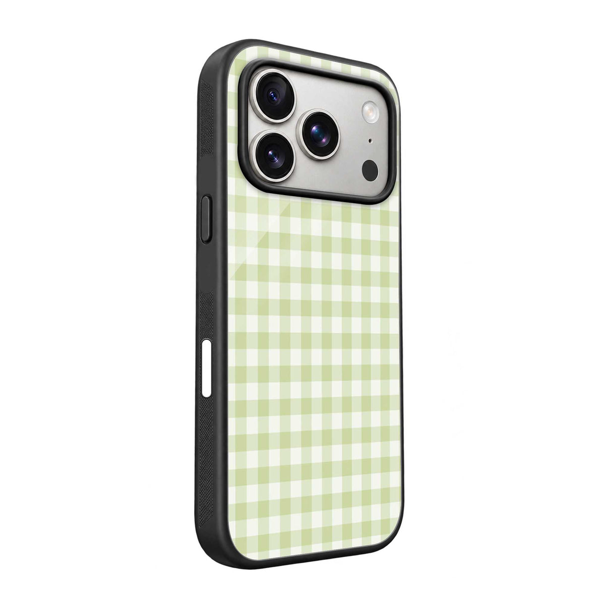 Spring Checkered Glass Case