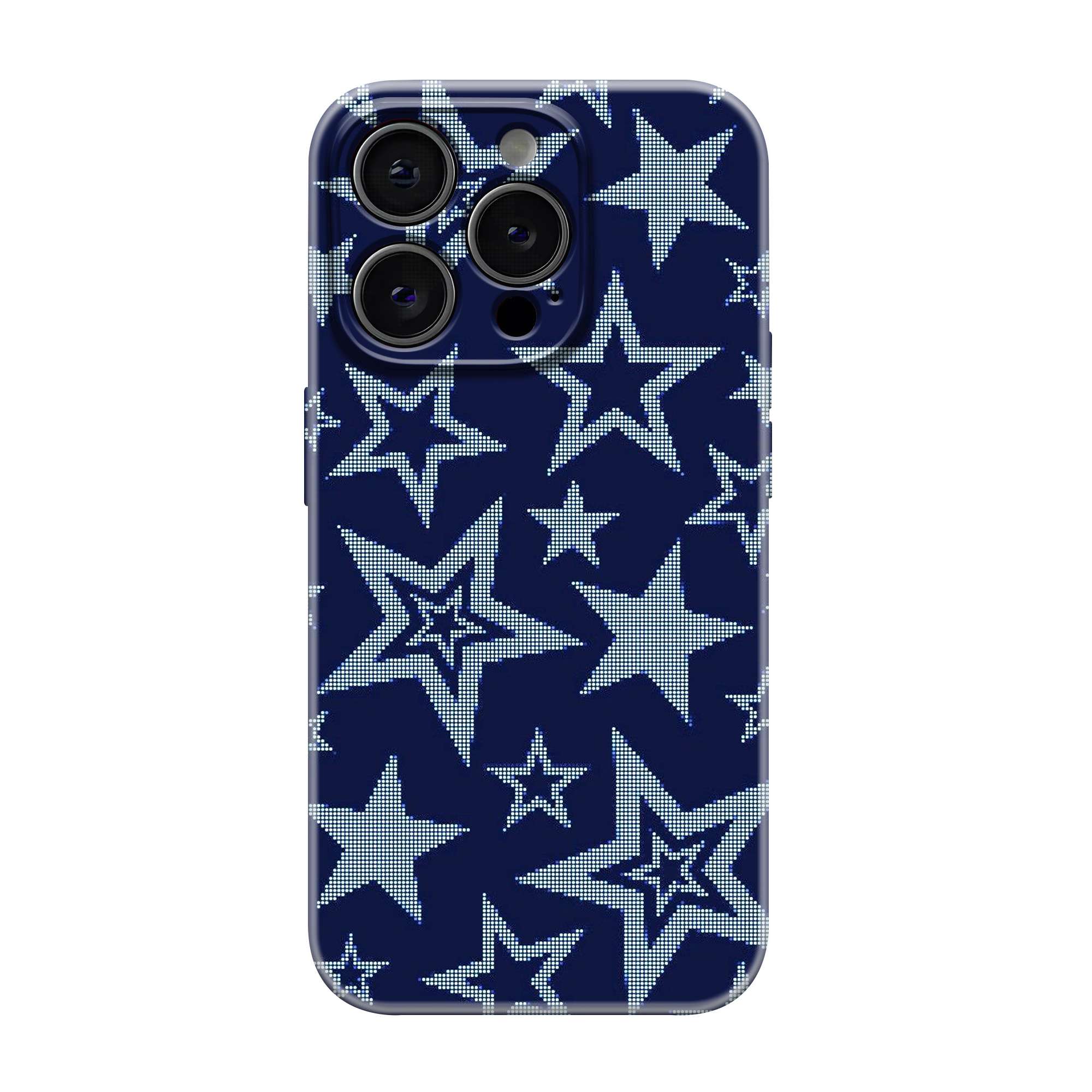 Star Pattern Glossy Hard Case