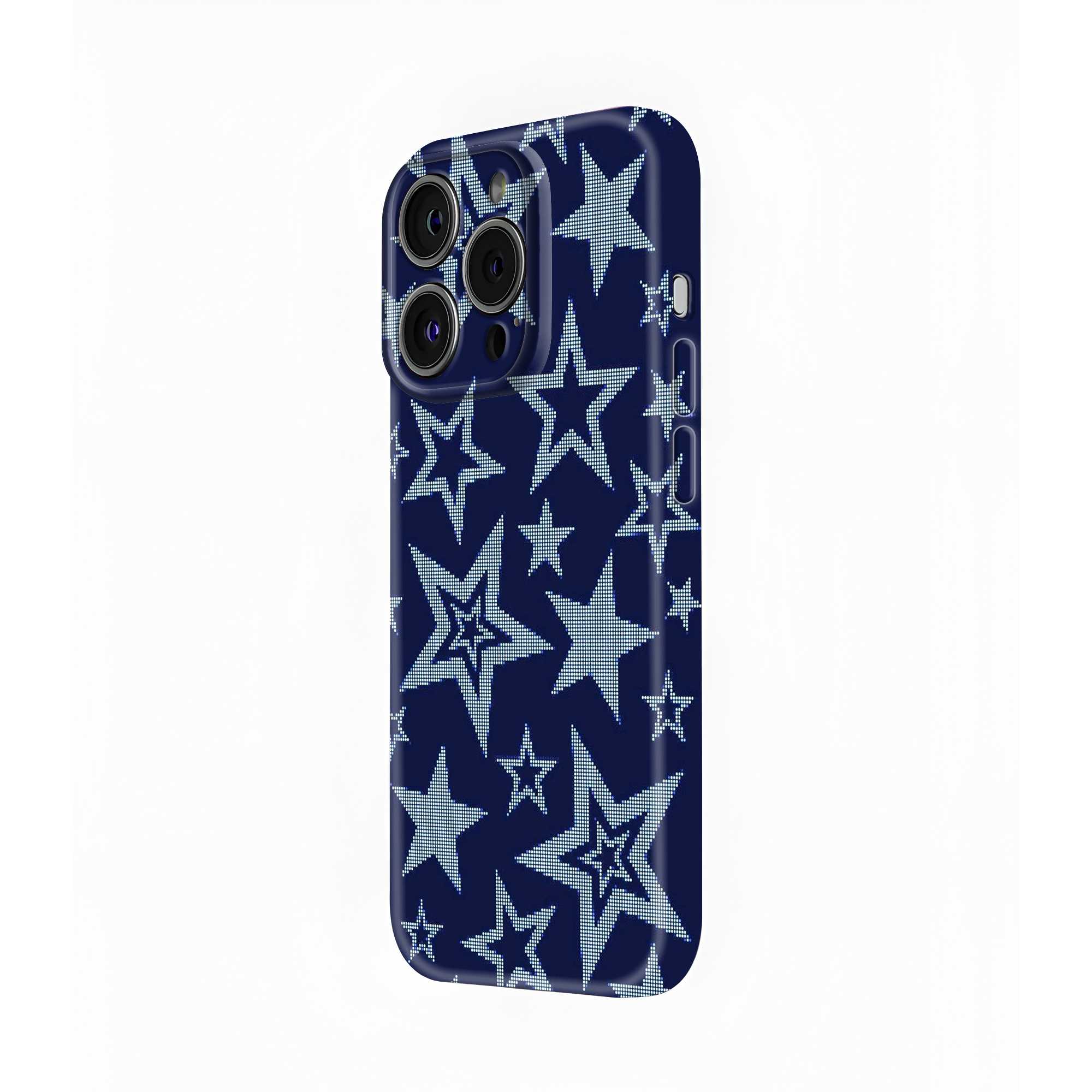 Star Pattern Glossy Hard Case