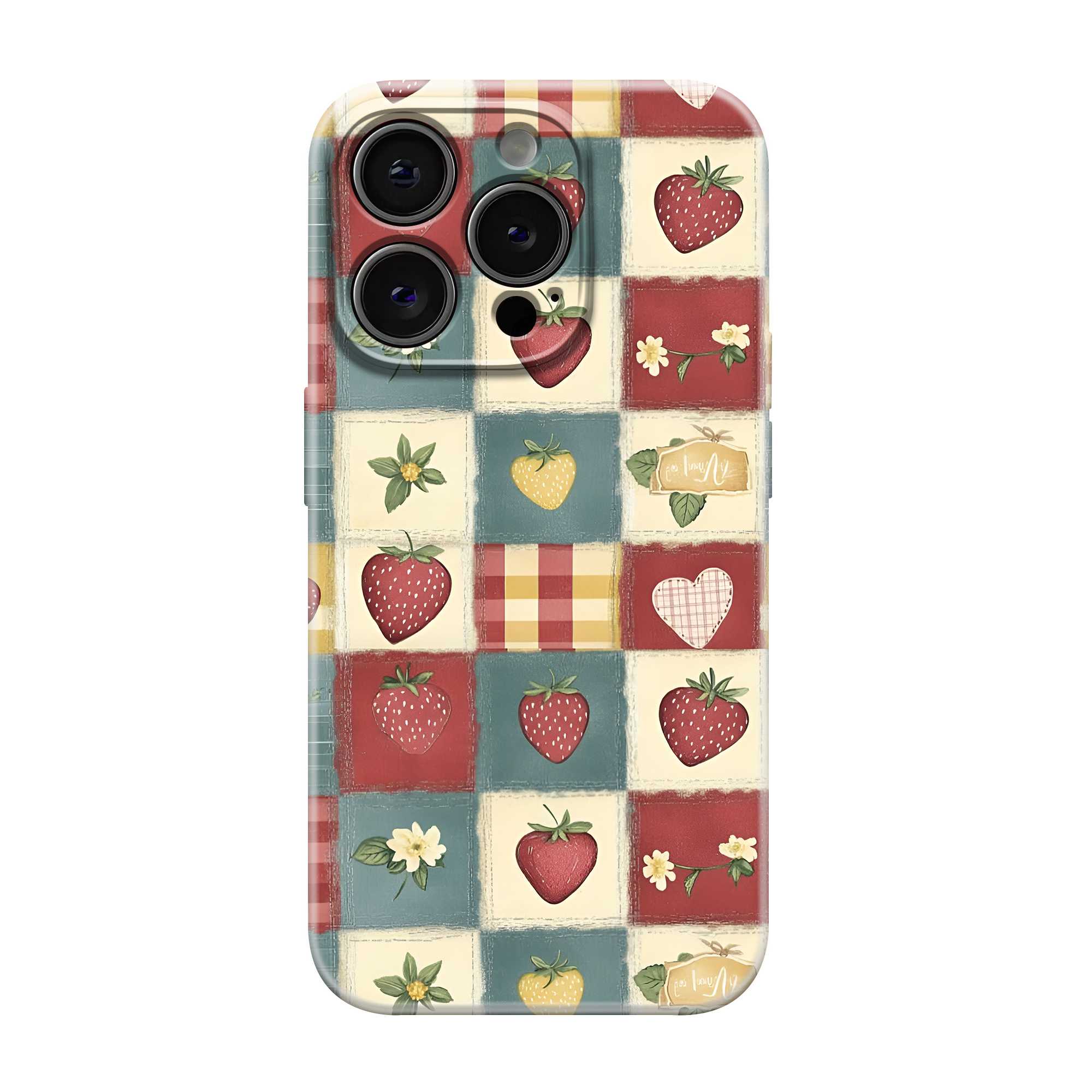 Strawberry Patch Glossy Hard Case