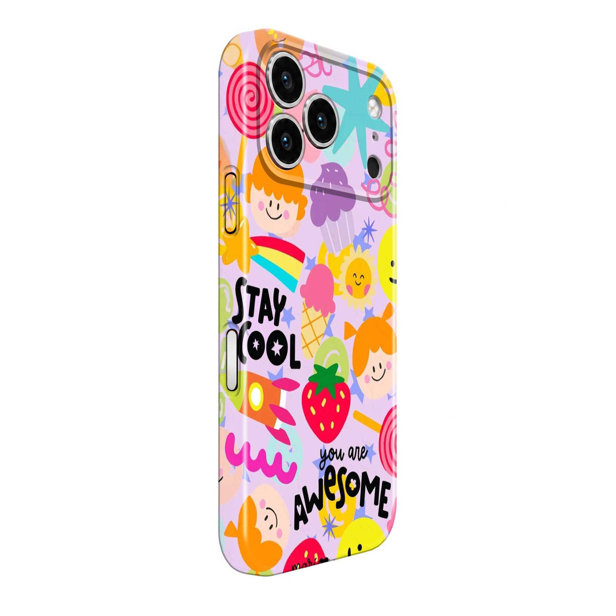 Strawberry Smiles Glossy Hard Case