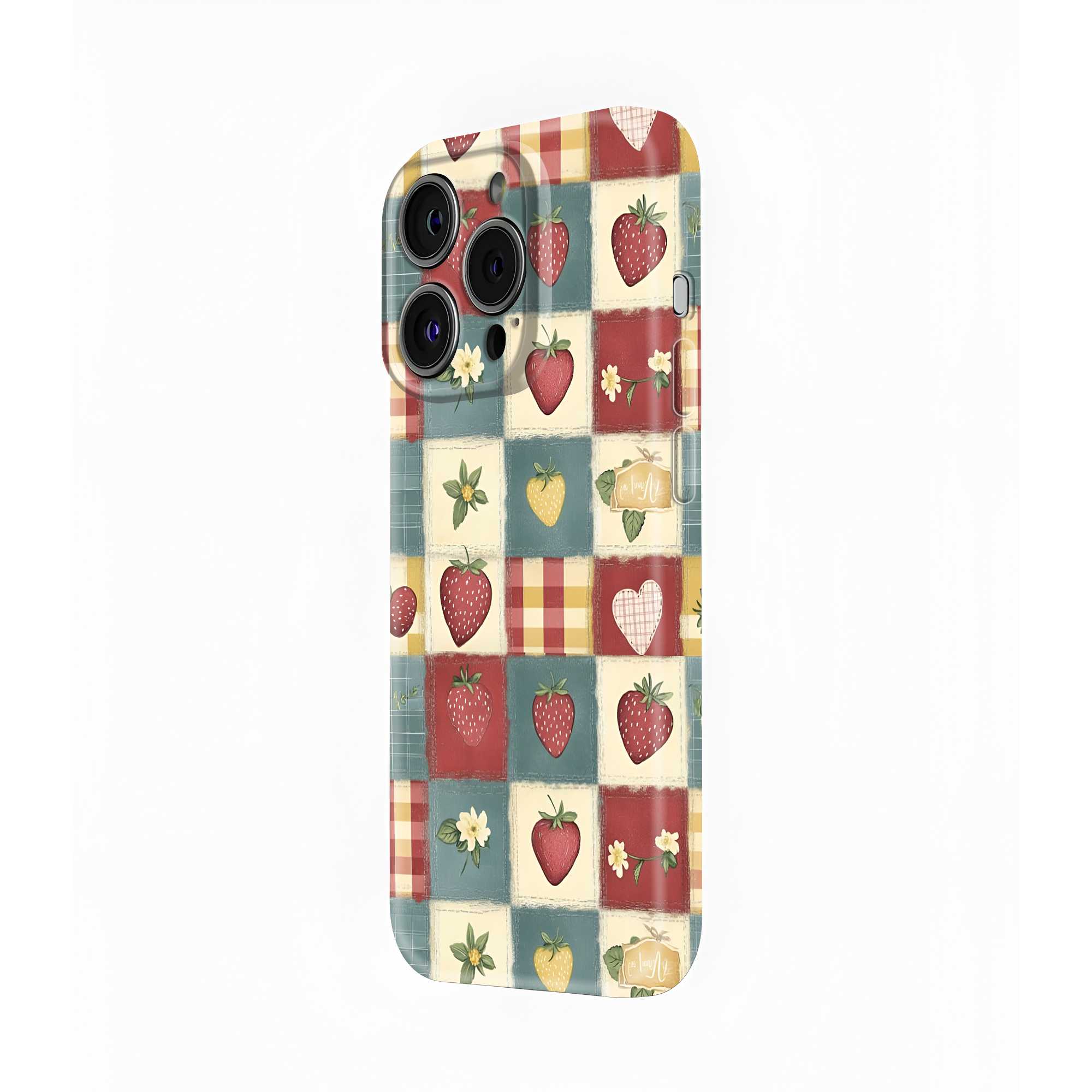 Strawberry Patch Glossy Hard Case