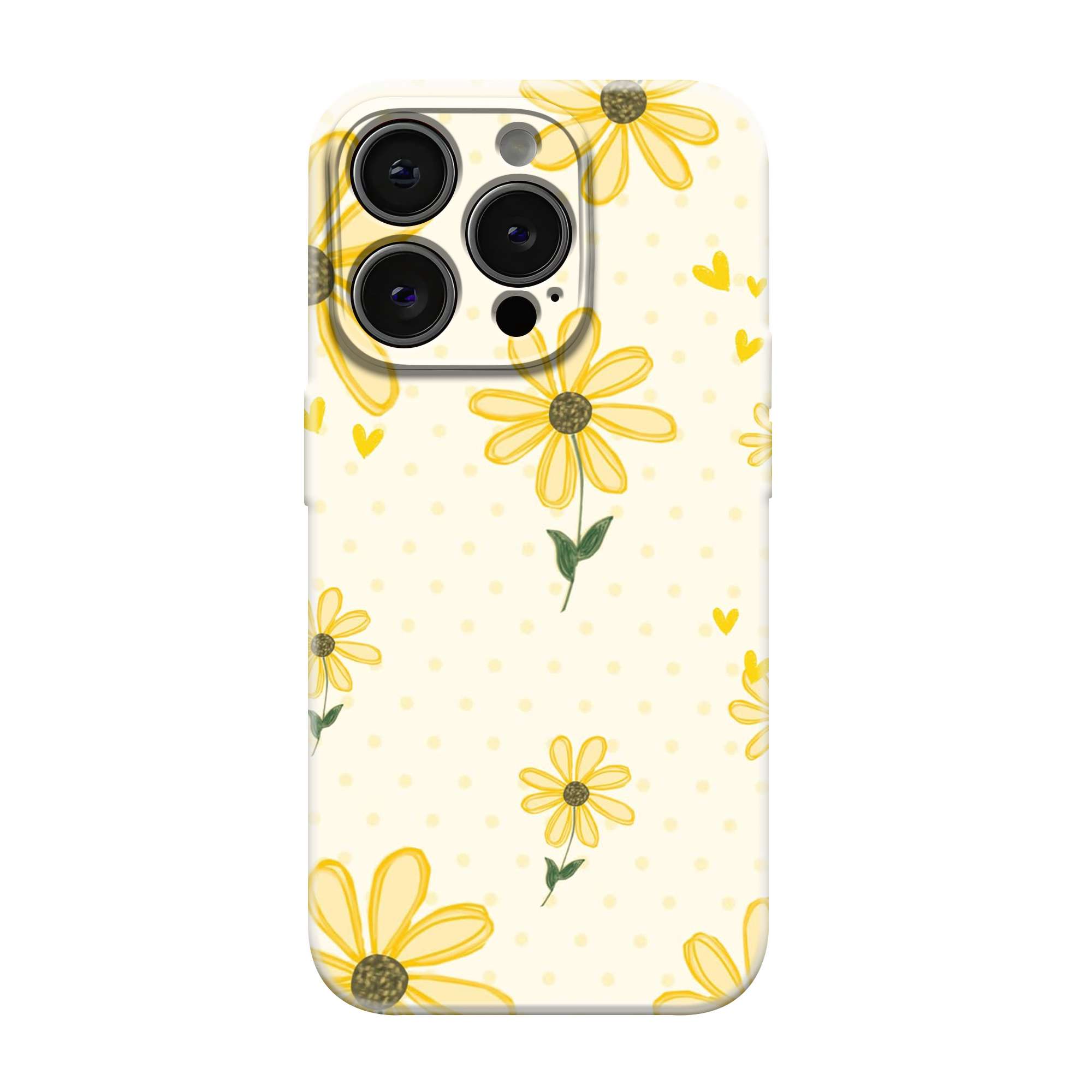 Sunny Daisy Glossy Hard Case