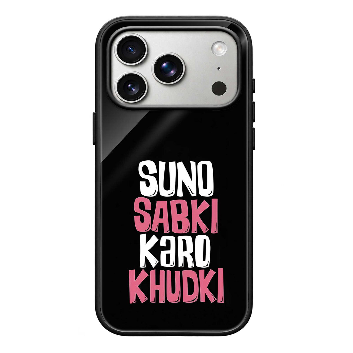 Suno Sabki Glass Case