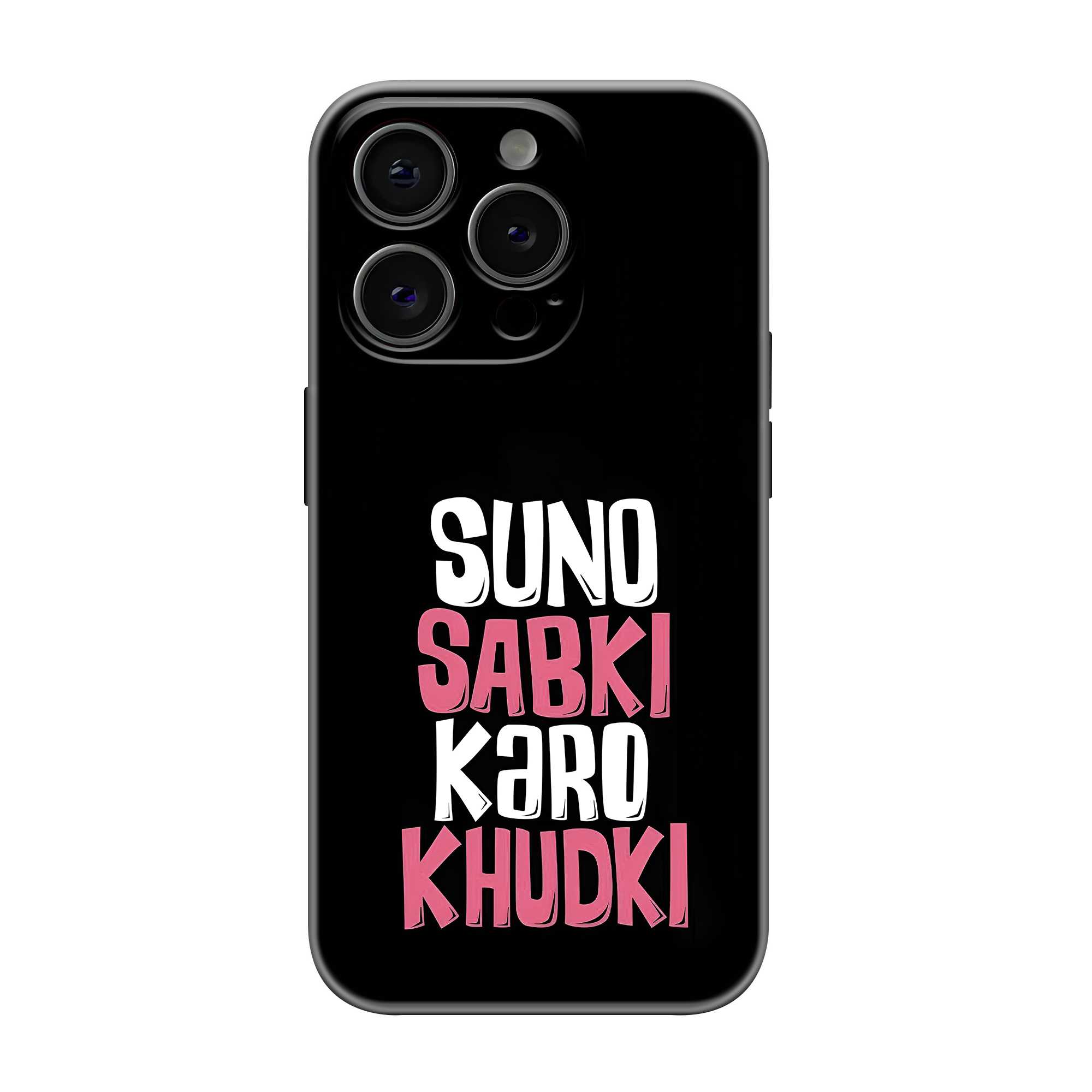 Suno Sabki Glossy Hard Case