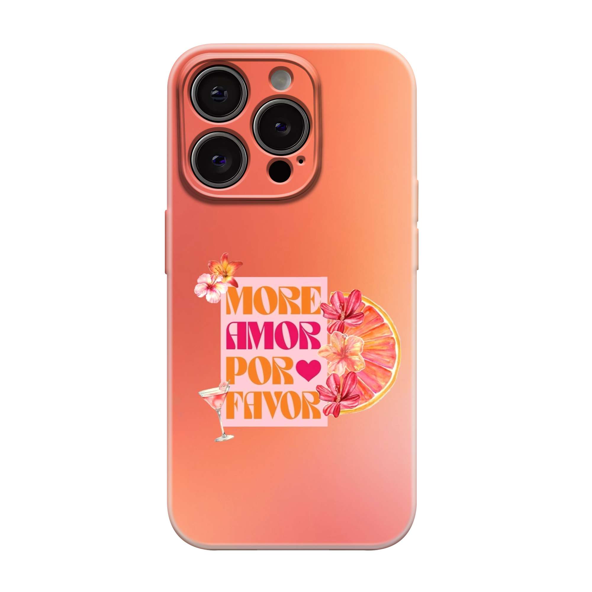 Sunset Amor Glossy Hard Case