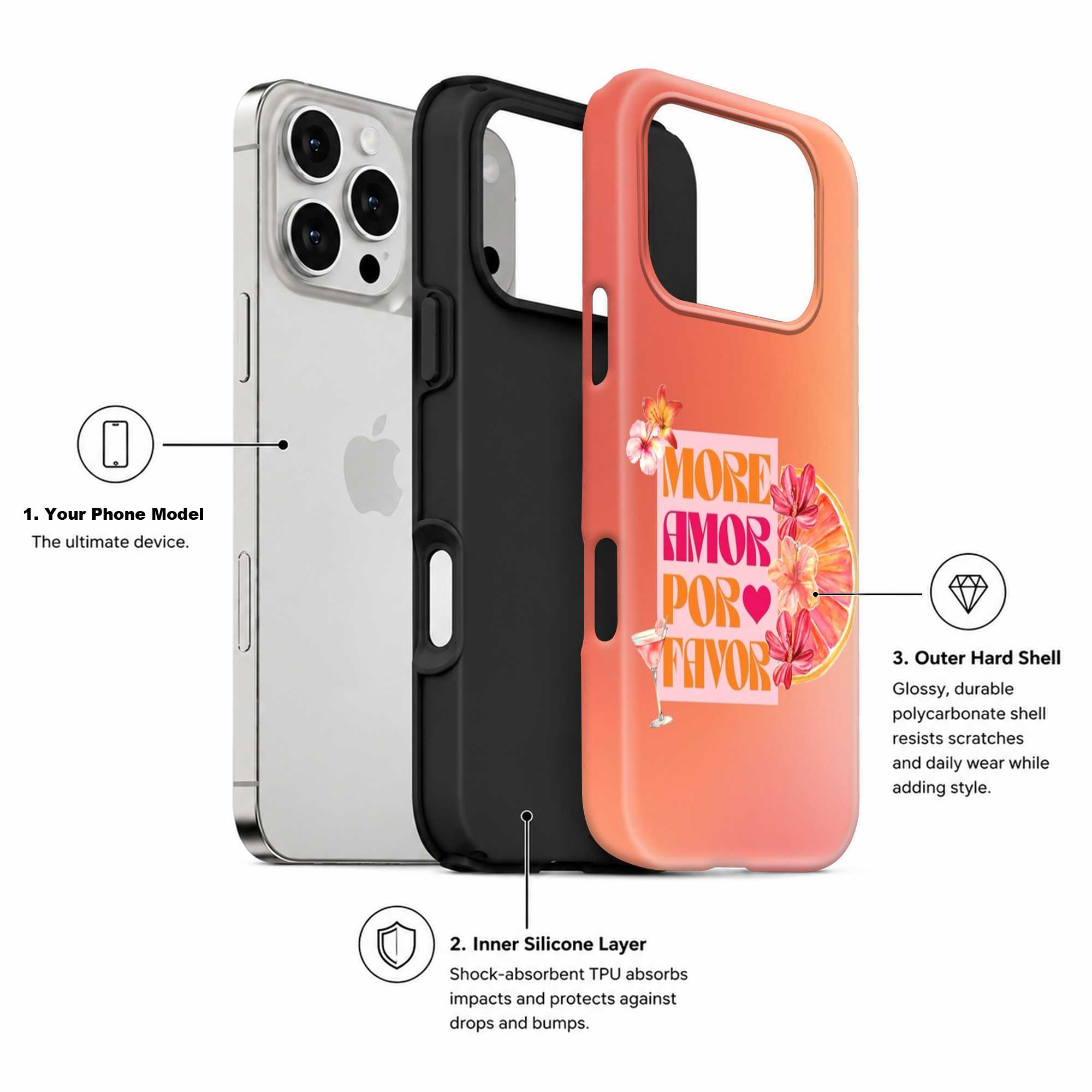 Sunset Amor Dual Guard Case