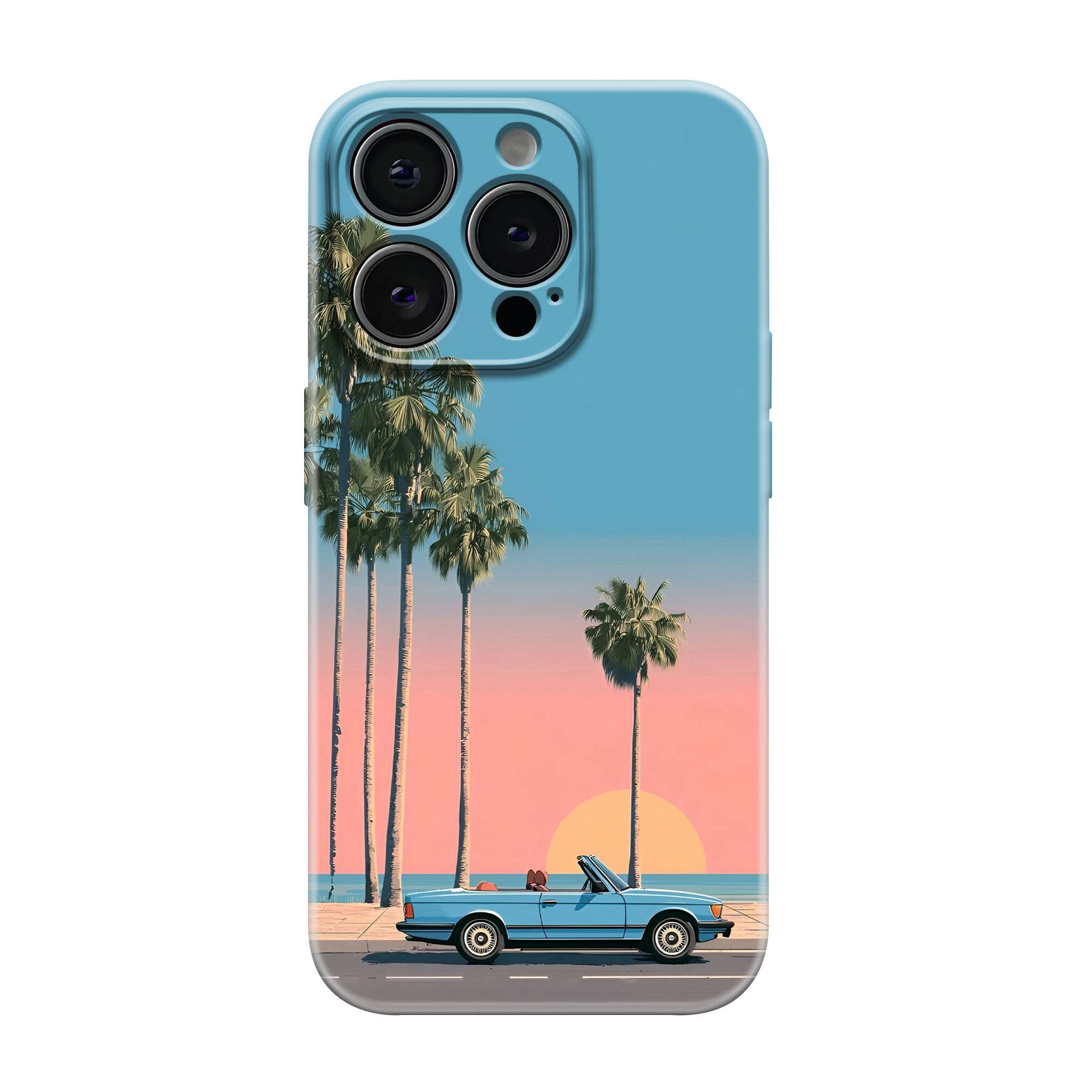 Sunset Drive Glossy Hard Case