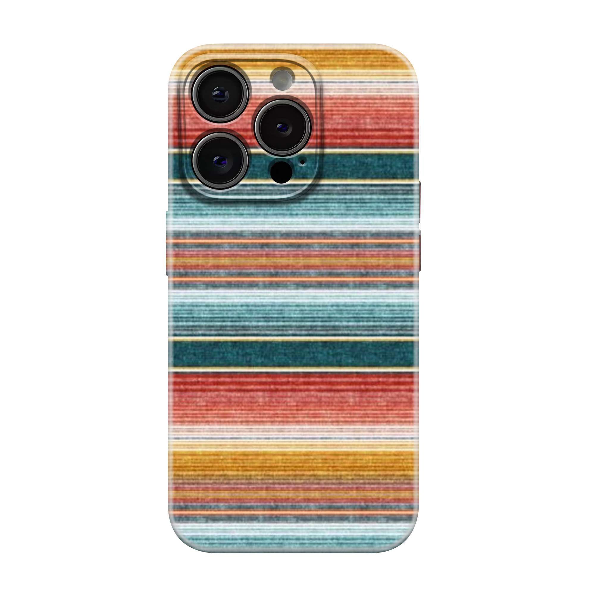 Sunset Static Glossy Hard Case