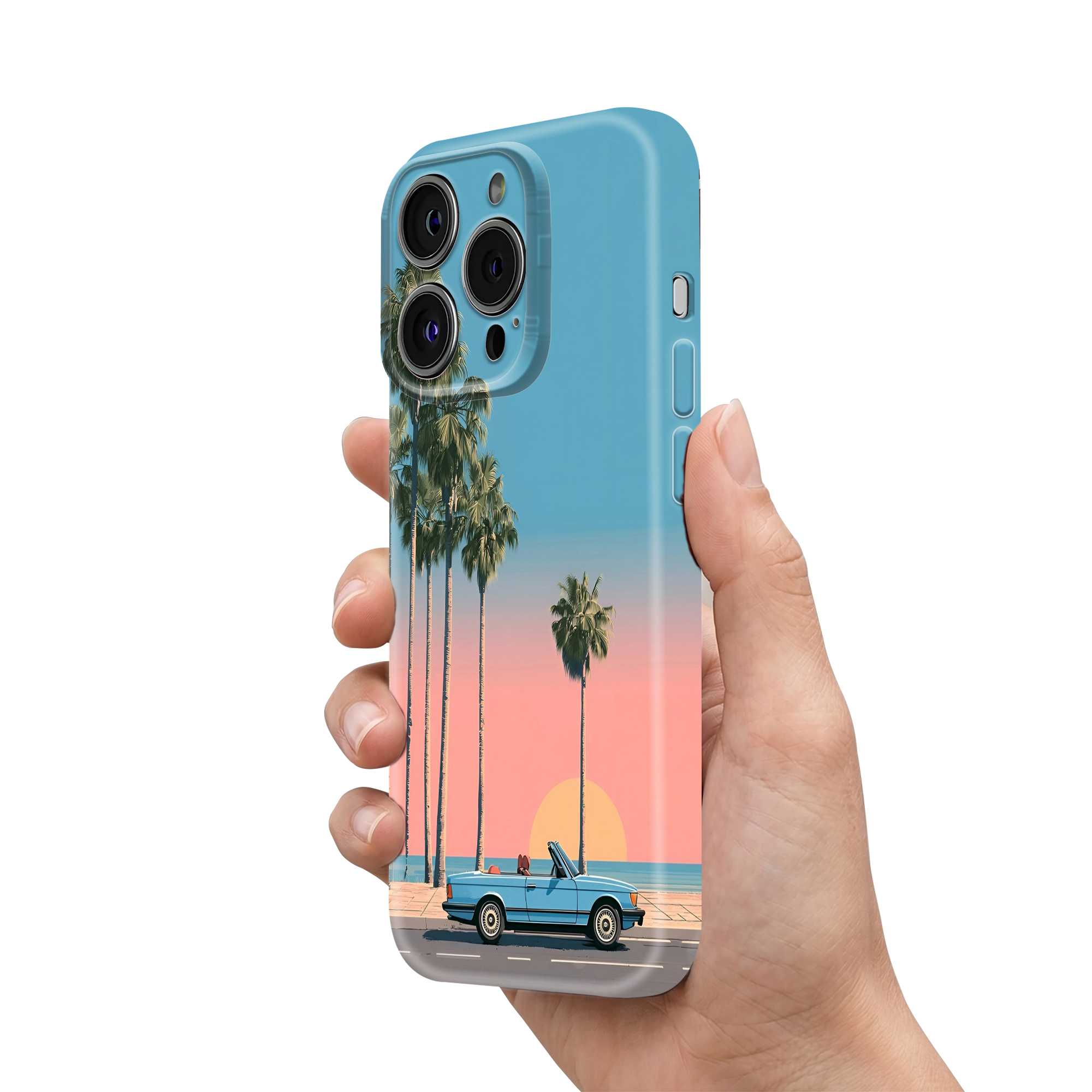 Sunset Drive Glossy Hard Case