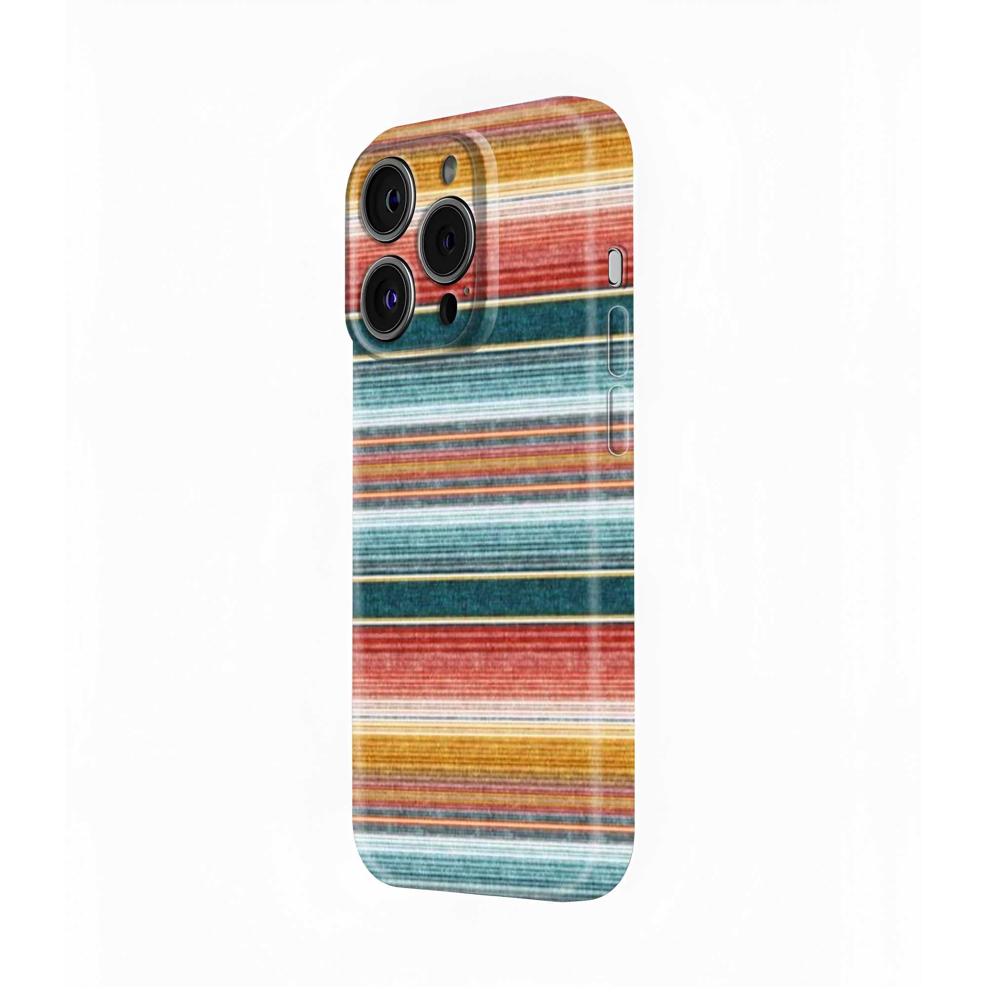 Sunset Static Glossy Hard Case