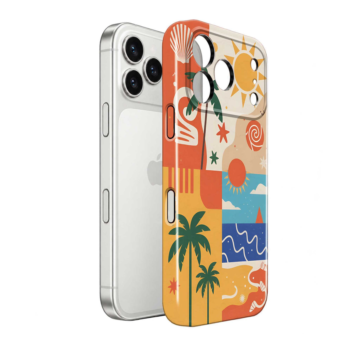 Sunset Tropics Glossy Hard Case