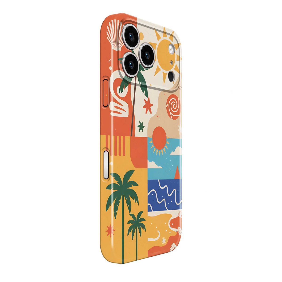 Sunset Tropics Glossy Hard Case