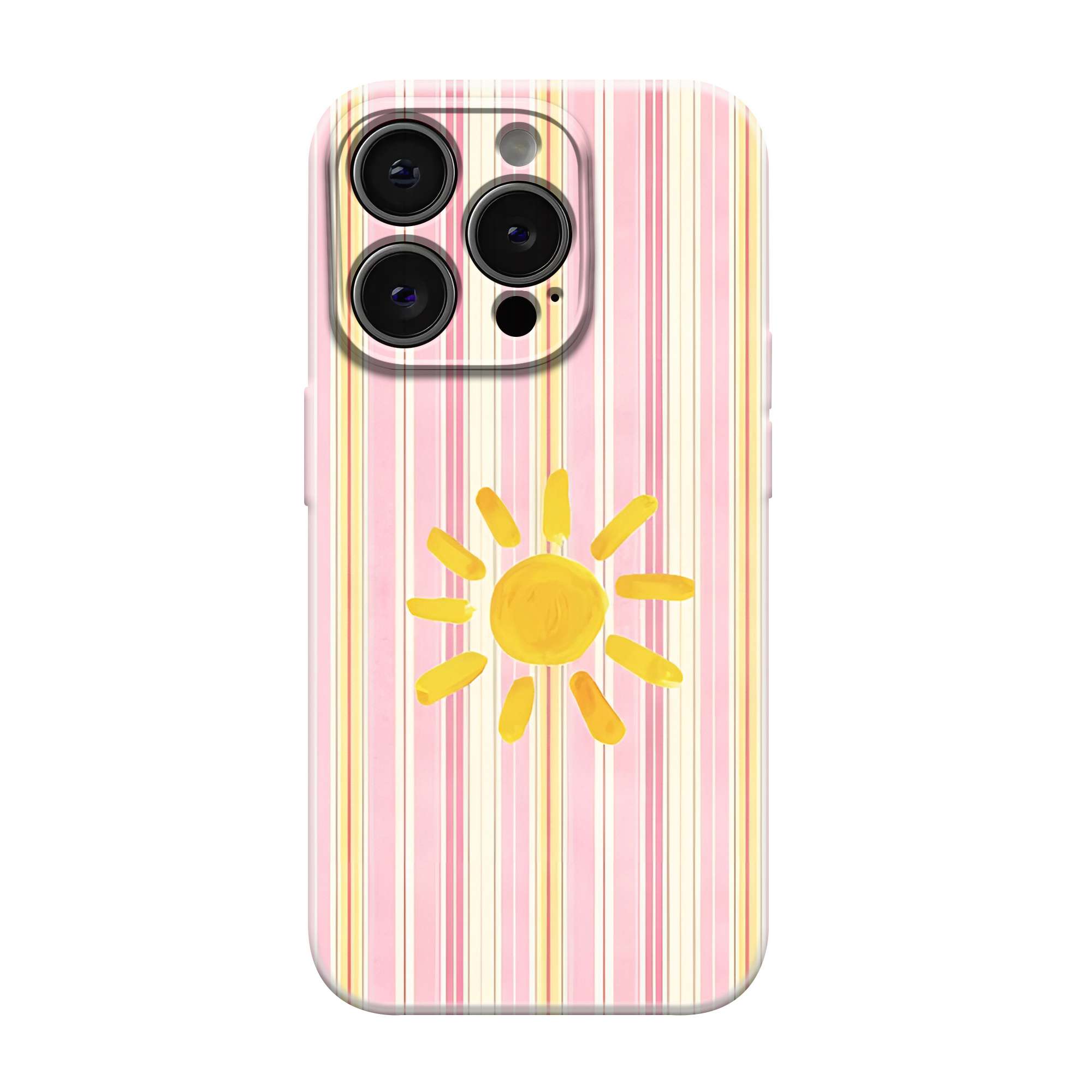 Sunshine Stripes Glossy Hard Case