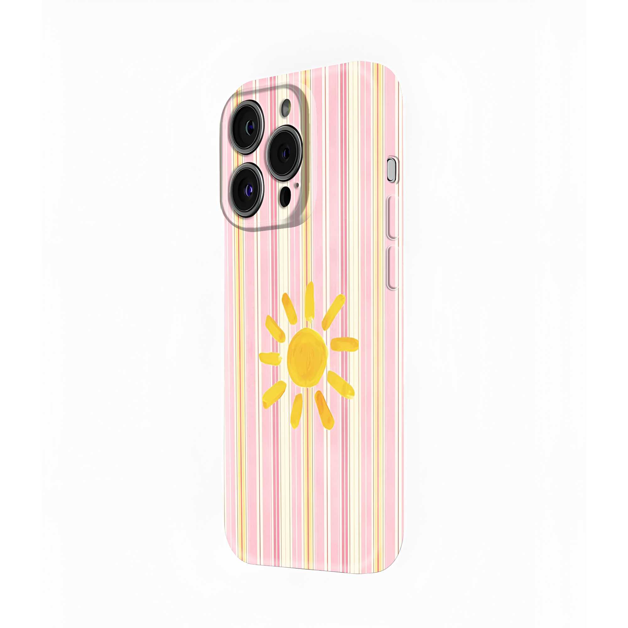 Sunshine Stripes Glossy Hard Case