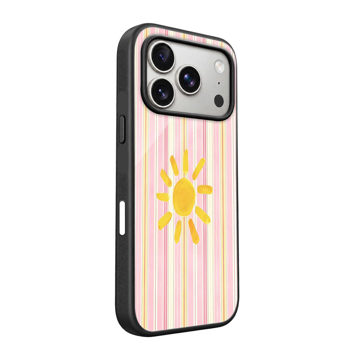 Sunshine Stripes Glass Case