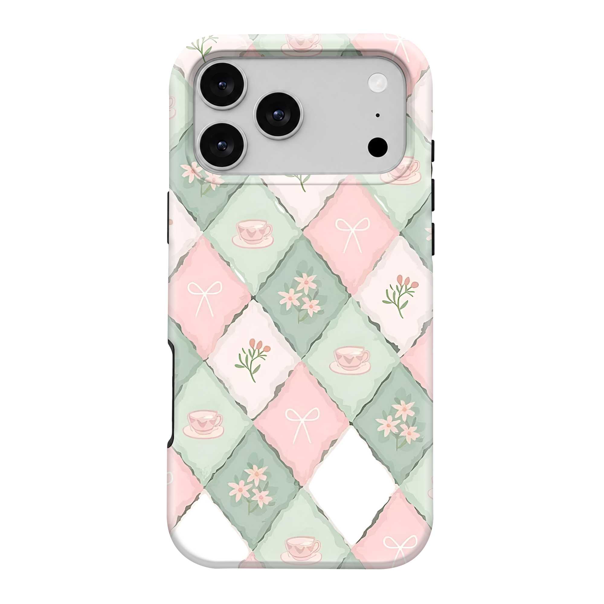 Tea Diamonds Pastel Dual Guard Case