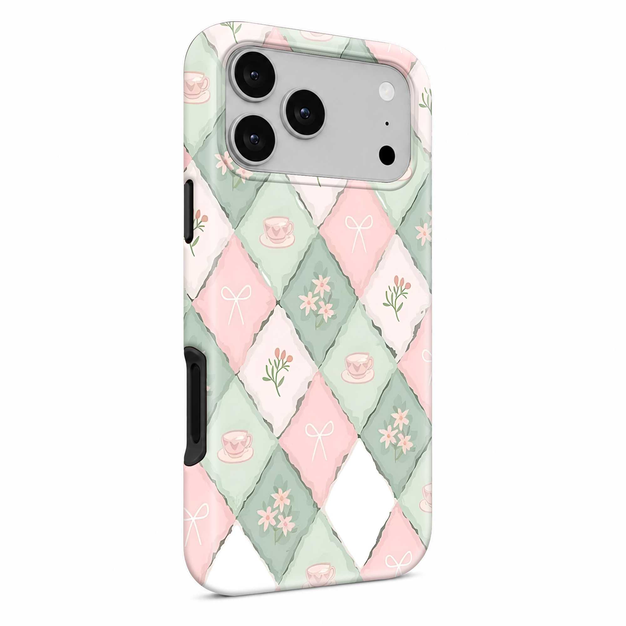 Tea Diamonds Pastel Dual Guard Case