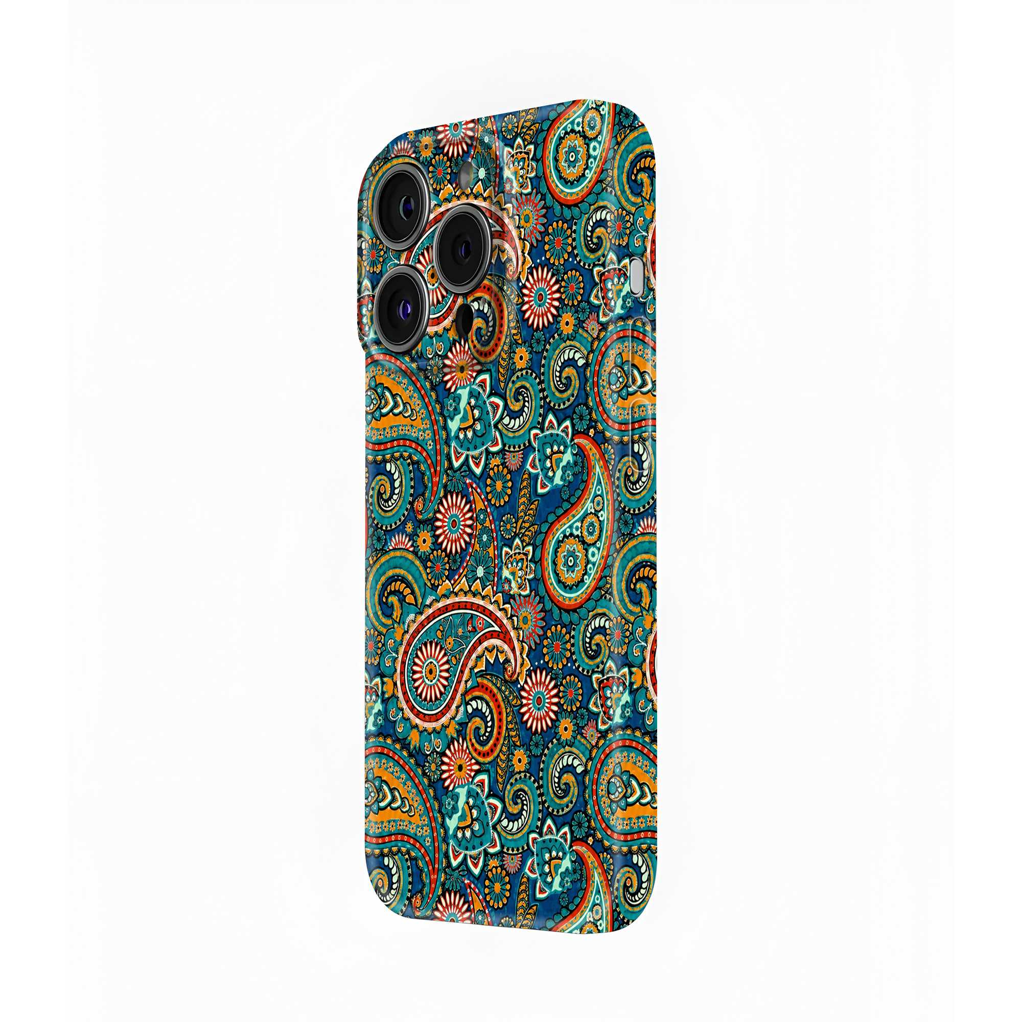 Teal Tapestry Glossy Hard Case