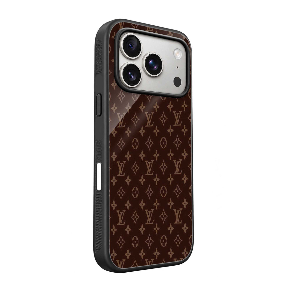 Timeless Brown Luxe Glass Case