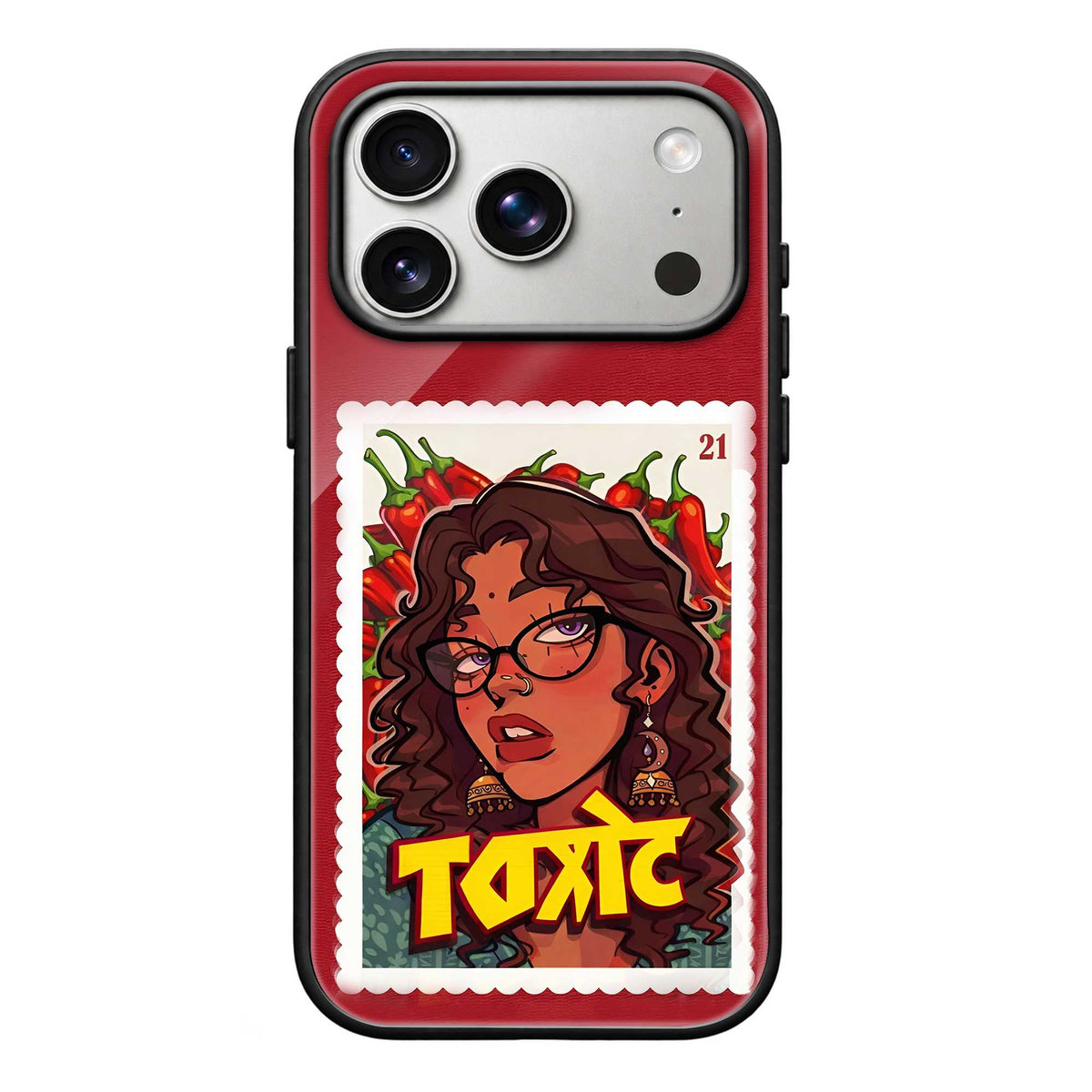 Toxic Stamp Glass Case