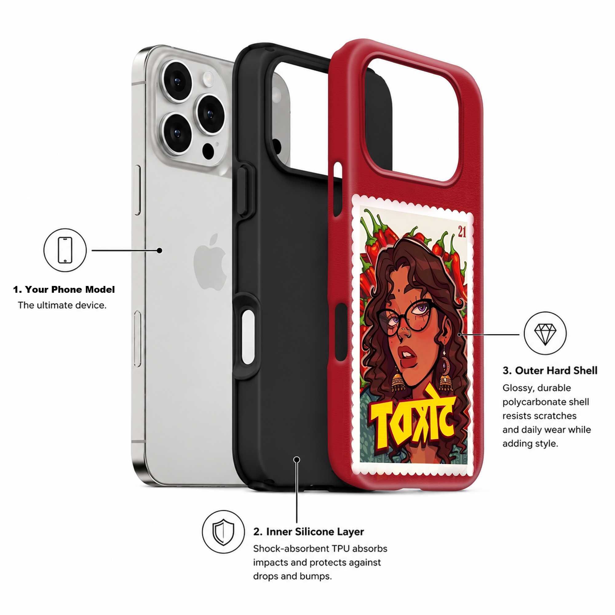Toxic Stamp Dual Guard Case
