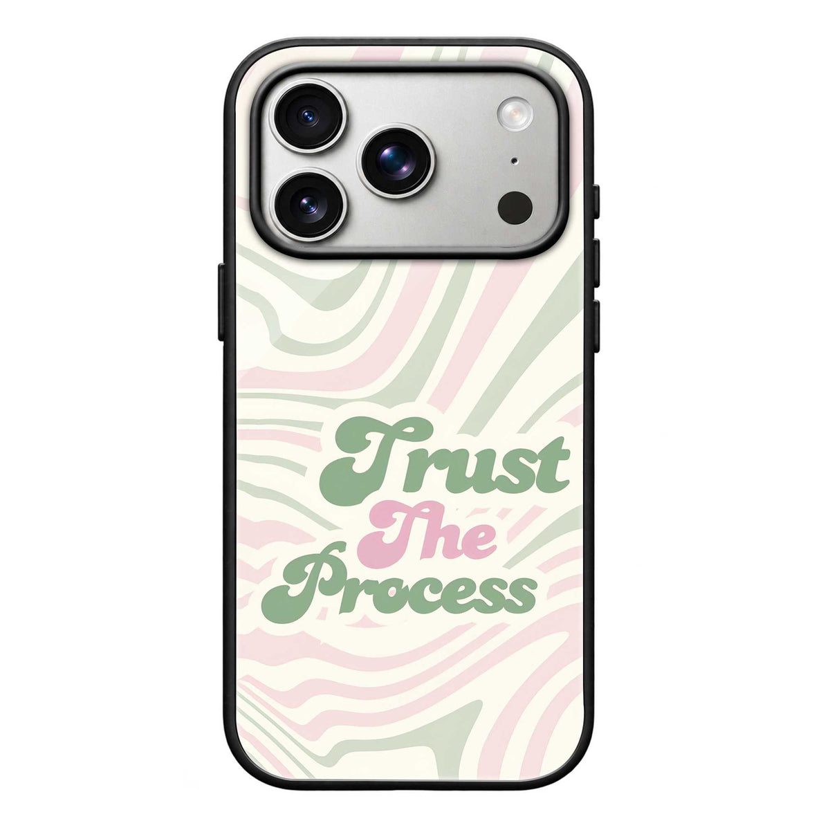 Trust The Process Glass Case