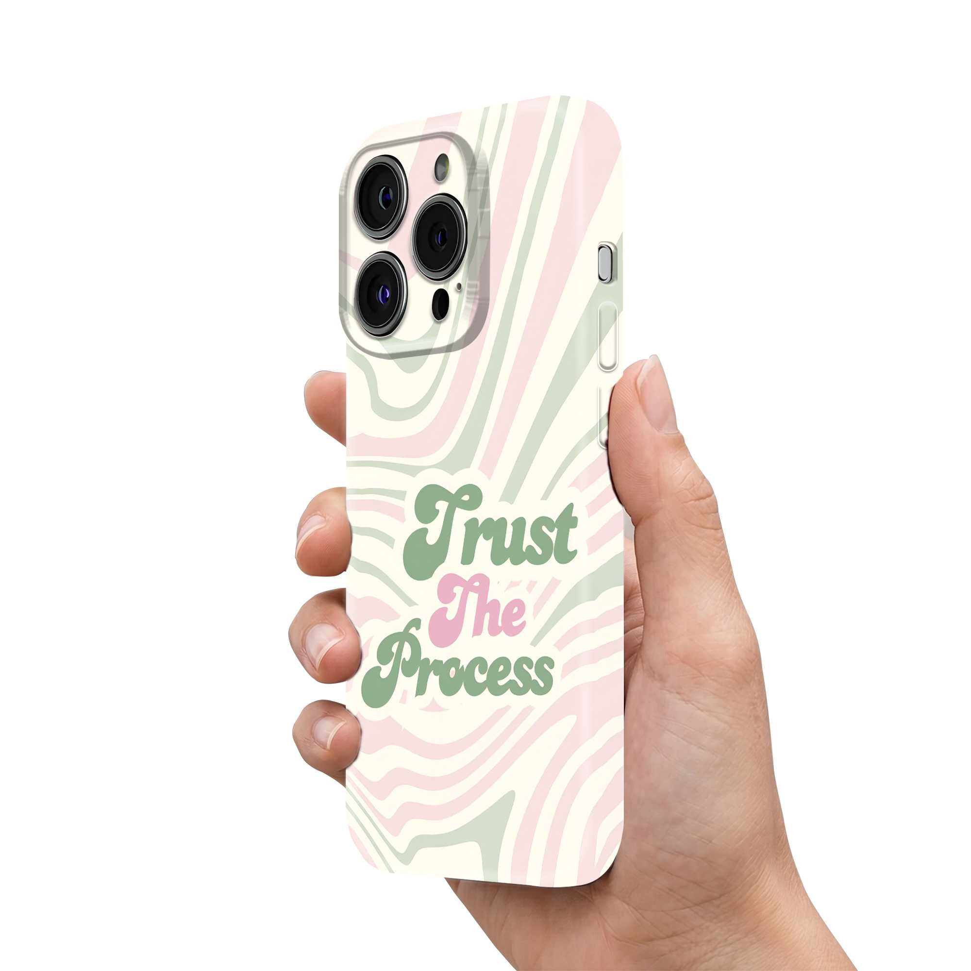 Trust The Process Glossy Hard Case