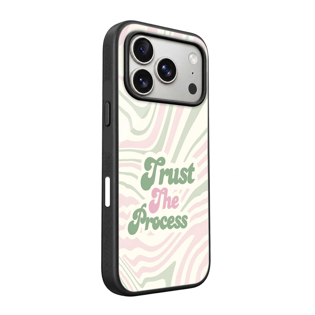Trust The Process Glass Case