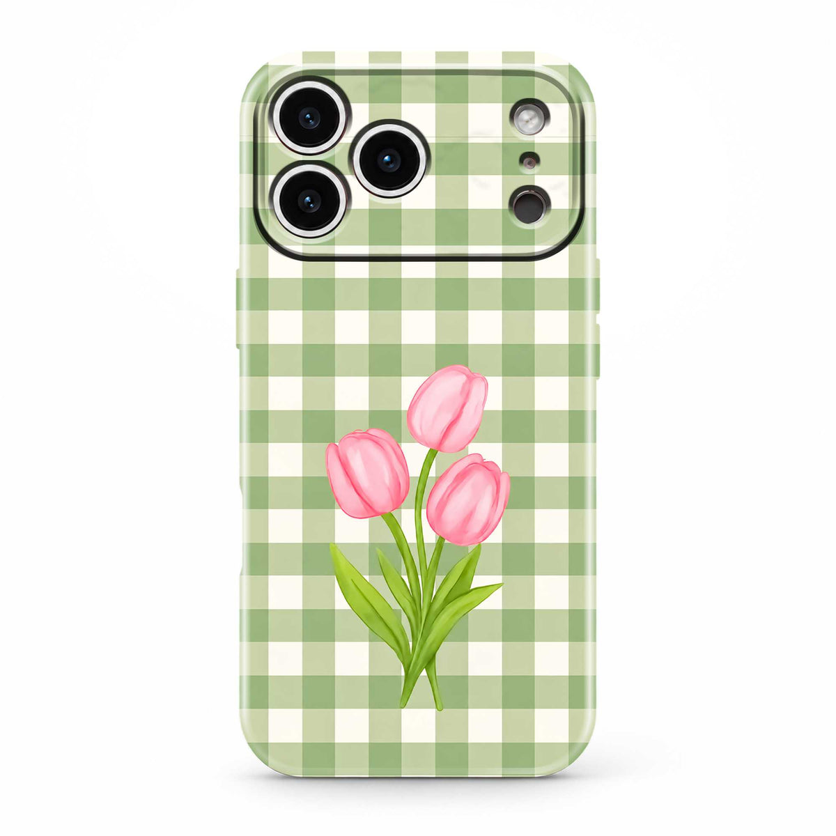 Tulip Check Glossy Hard Case