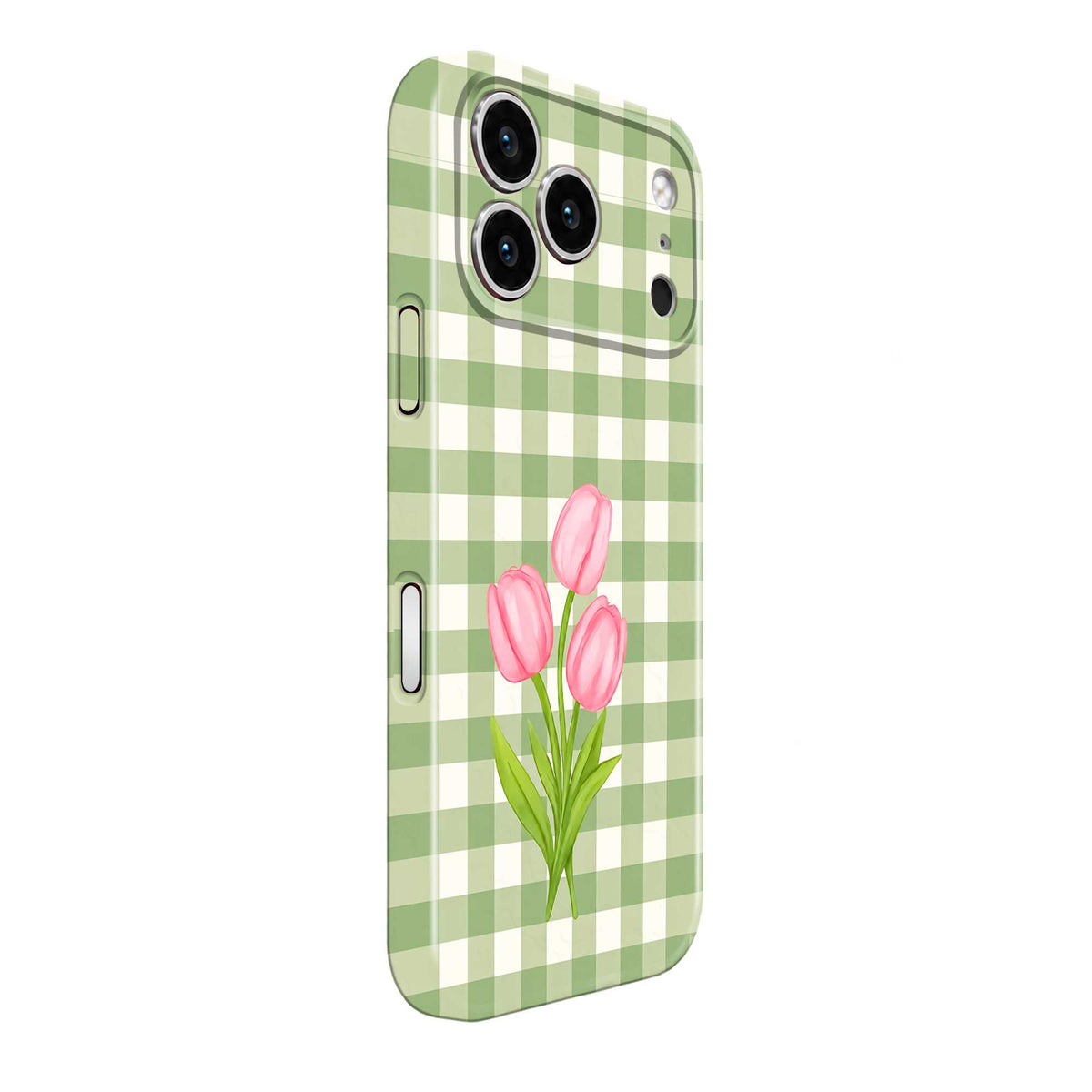 Tulip Check Glossy Hard Case