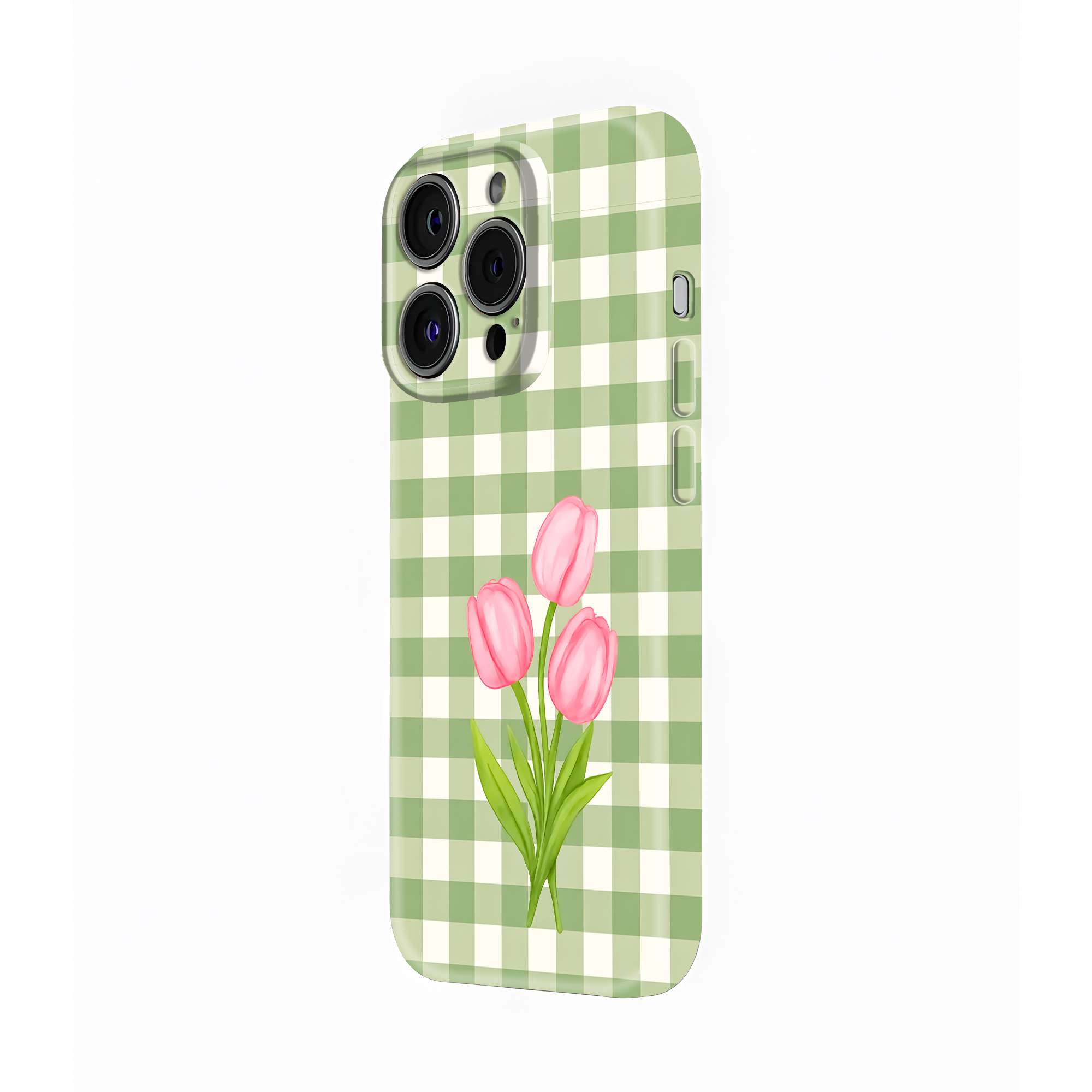 Tulip Check Glossy Hard Case
