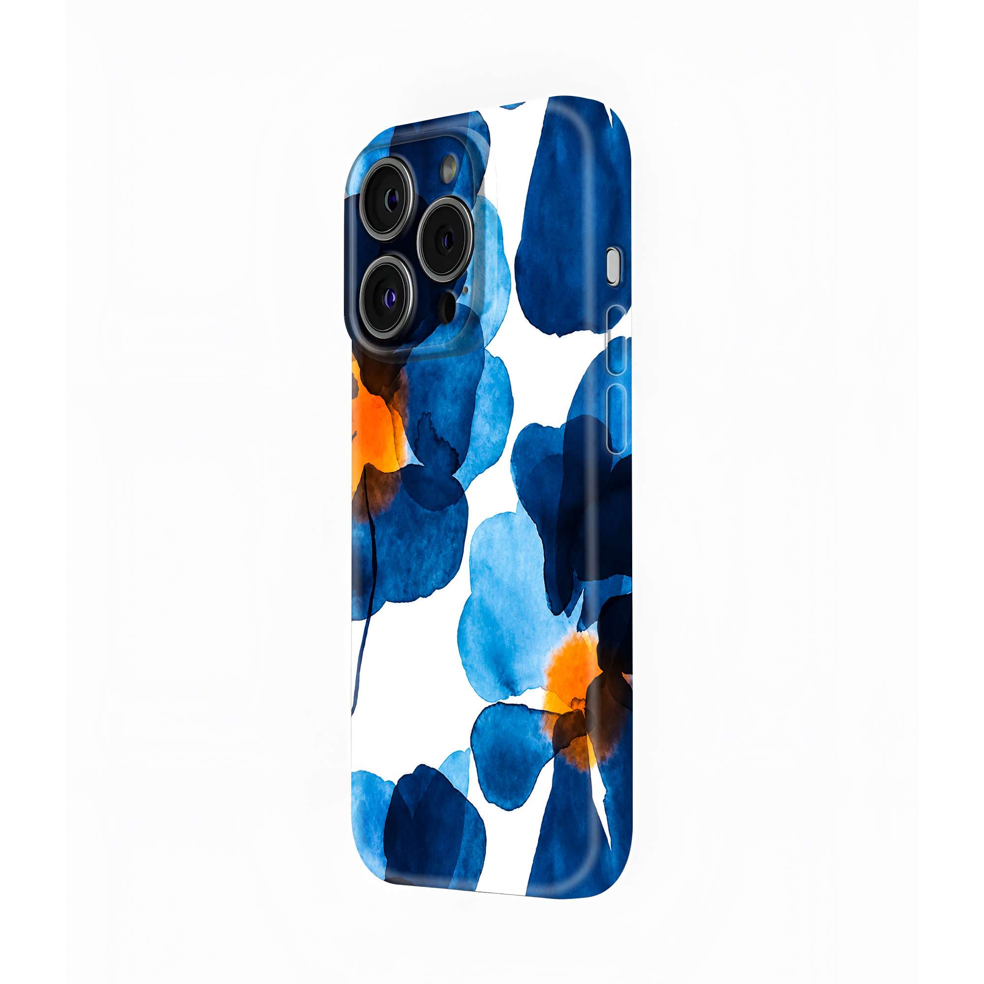 Valssi Blue Blossom Glossy Hard Case