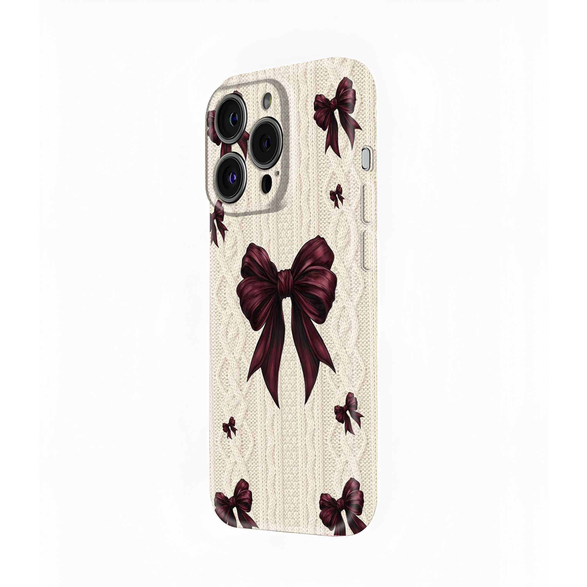 Velvet Bow Glossy Hard Case