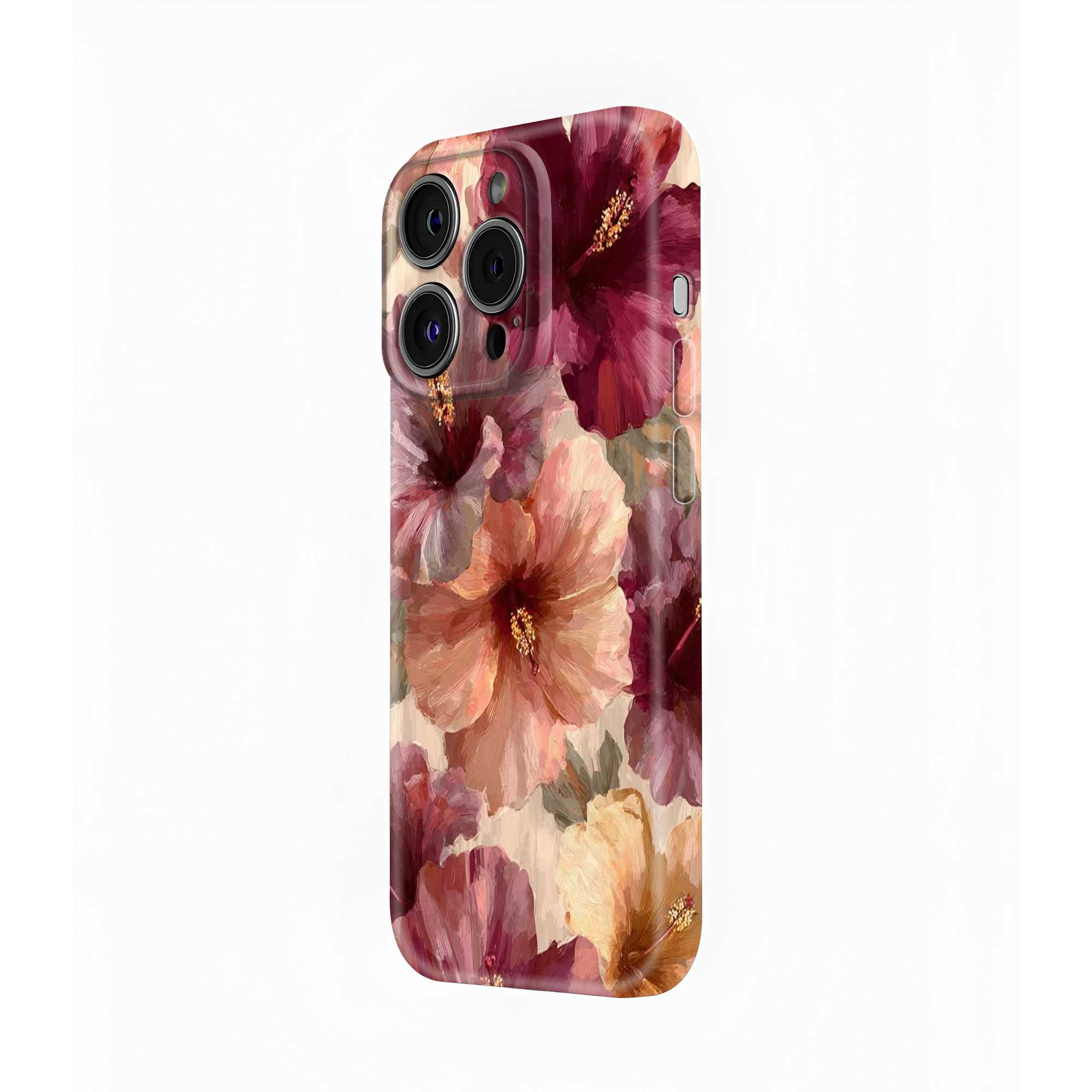 Velvet Hibiscus Glossy Hard Case
