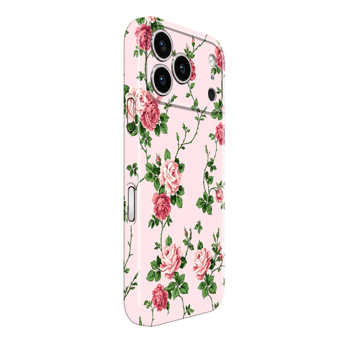 Vintage Bloom Roses Glossy Hard Case