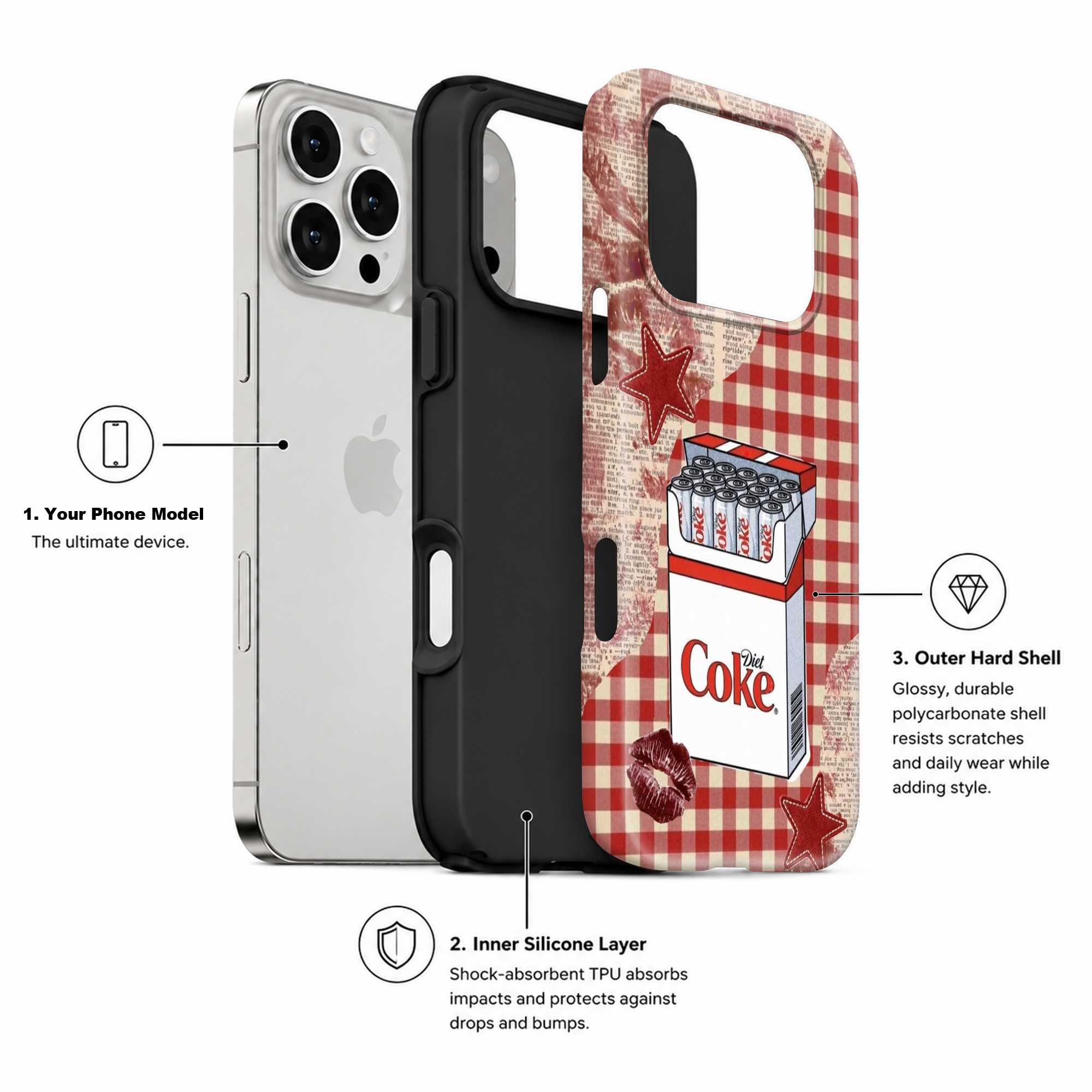 Vintage Cola Club Dual Guard Case