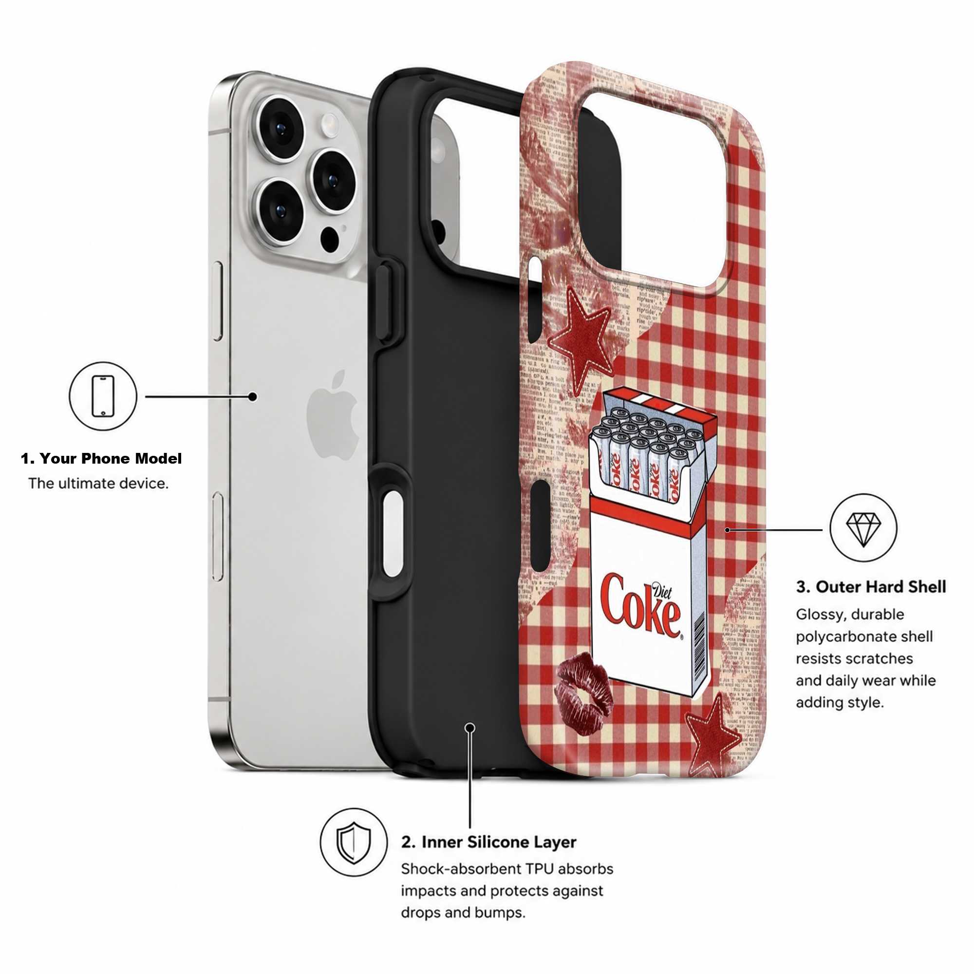 Vintage Cola Club Dual Guard Case
