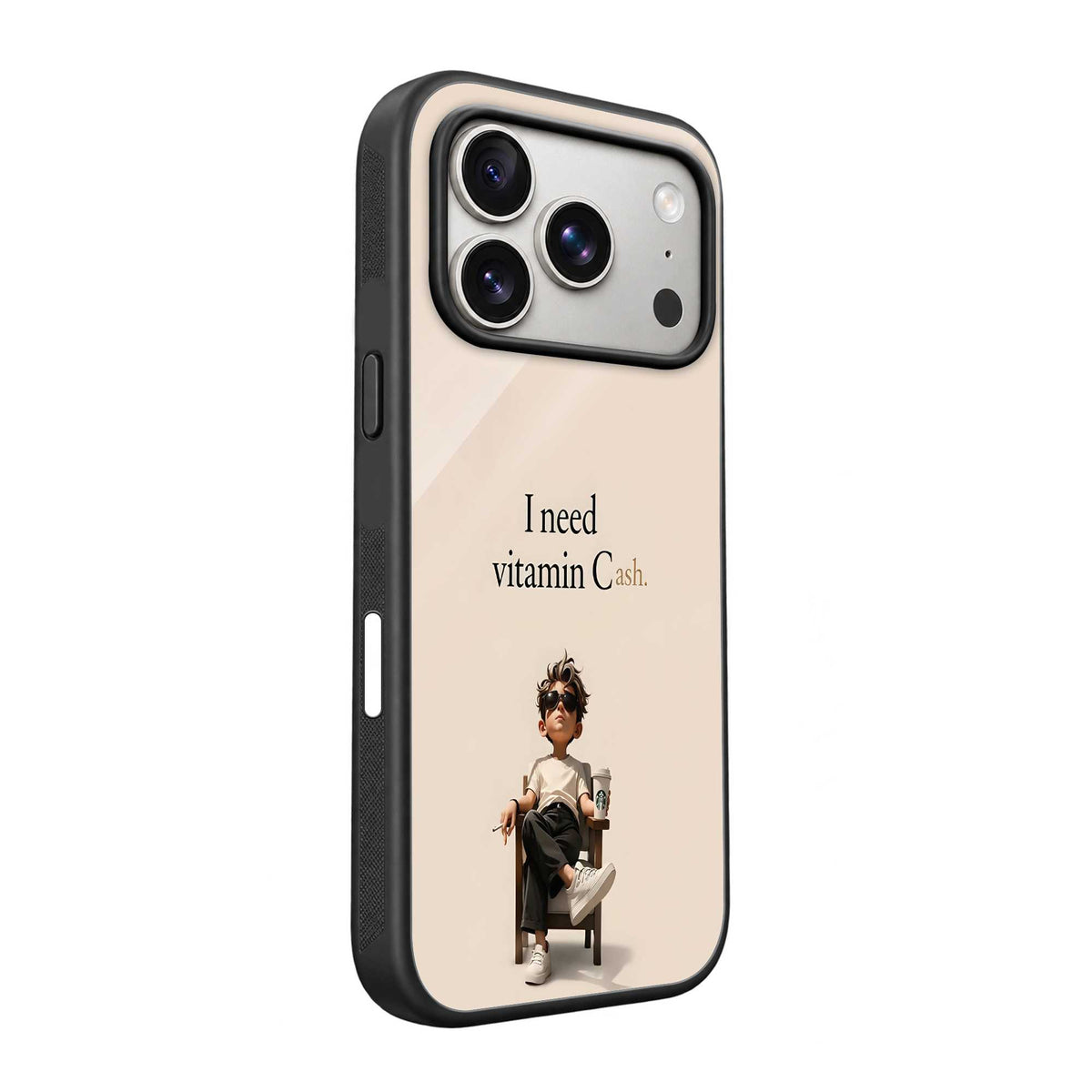 Vitamin Cash Glass Case