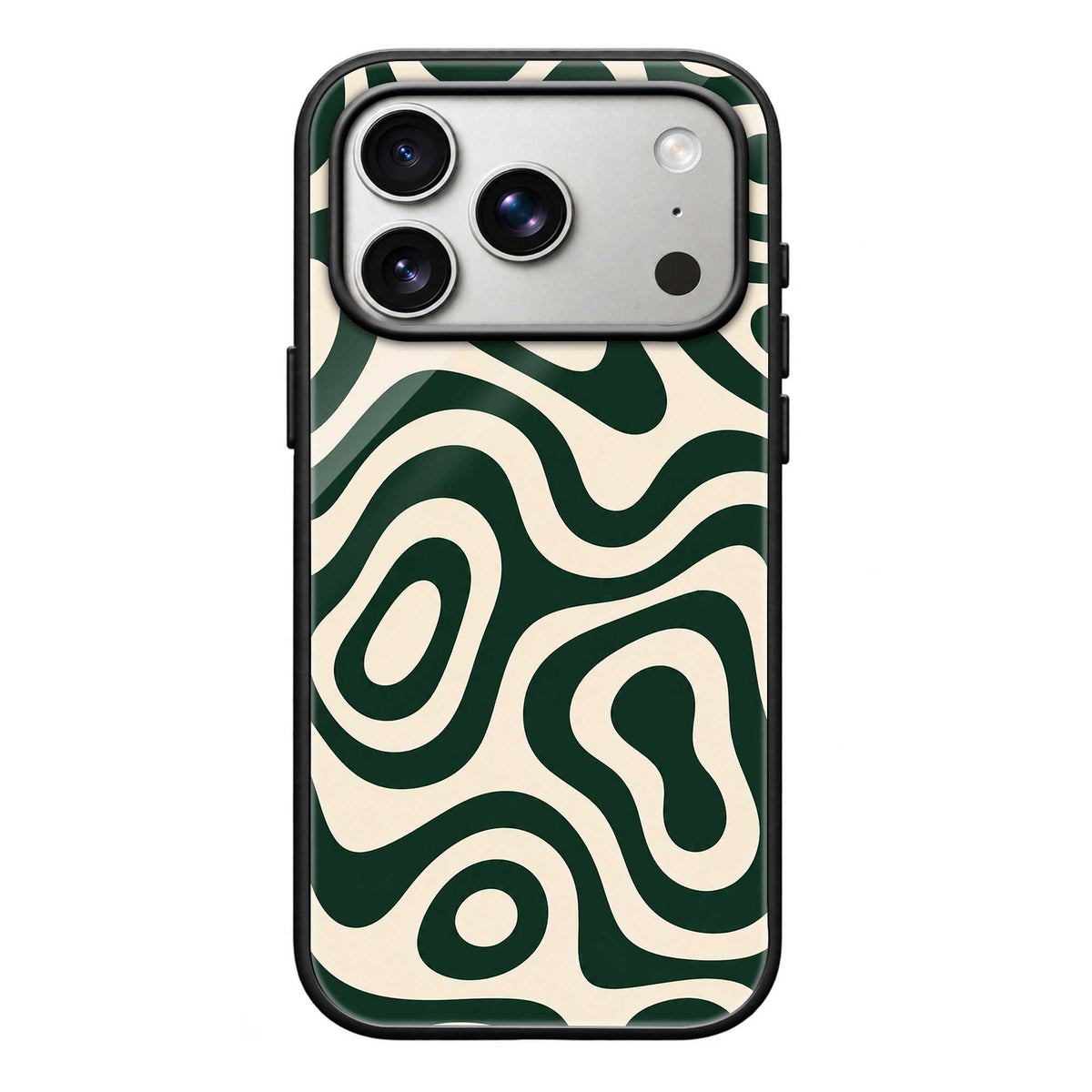 Wave Lines Glass Case