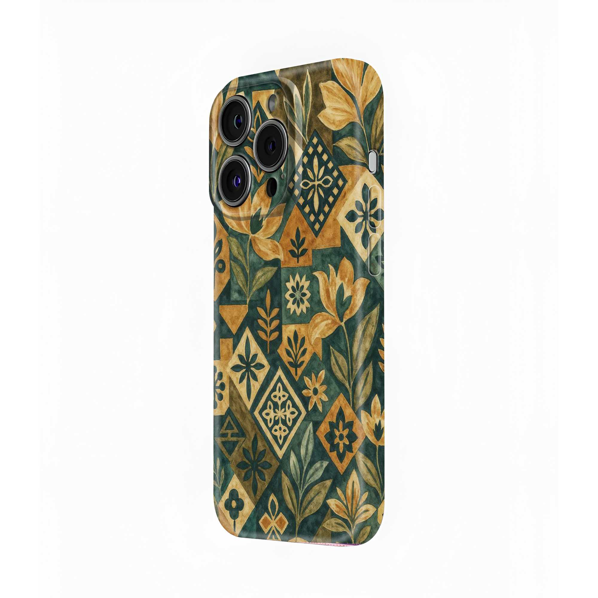 Wildflower Tiles Glossy Hard Case