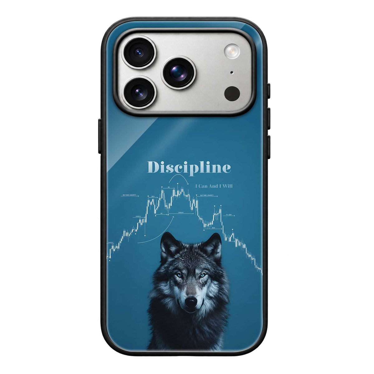 Wolf Discipline Glass Case