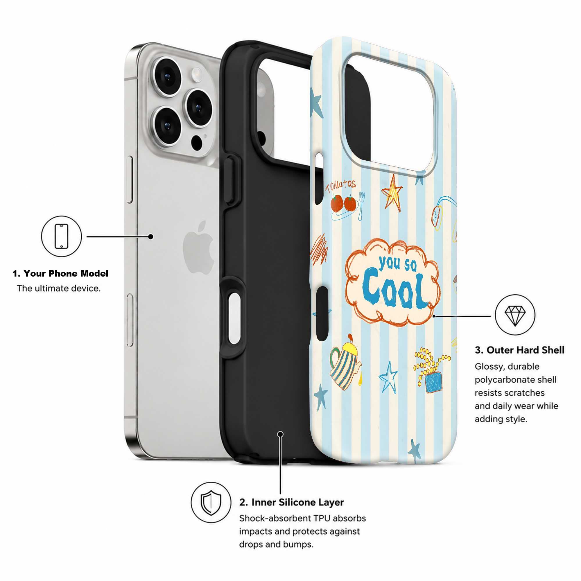You So Cool Dual Guard Case