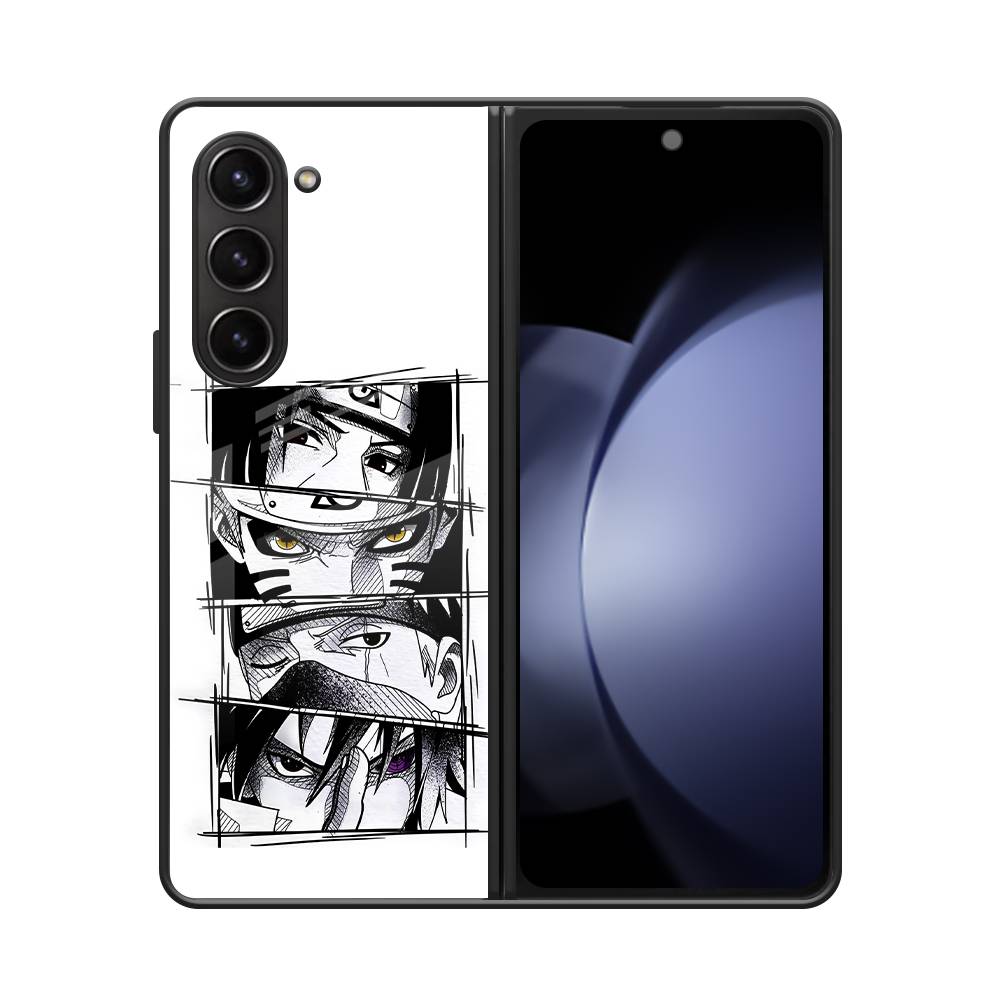 Naruto Eyes Samsung  Z Fold 5 5G Glass Case image 0