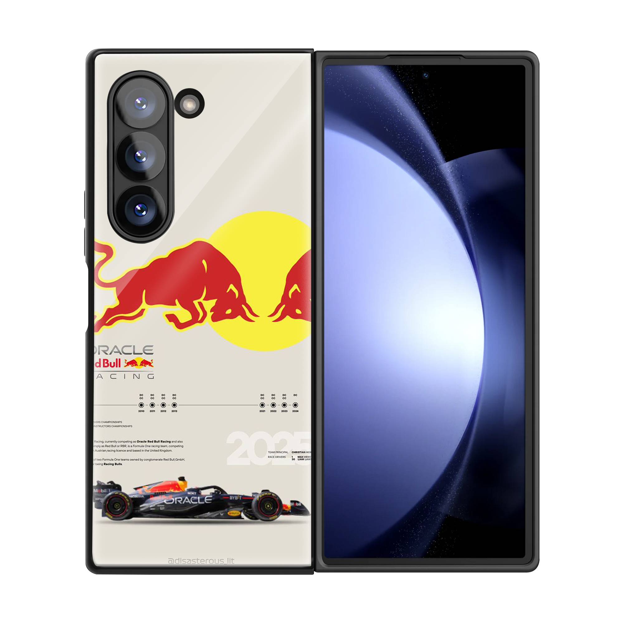 Racing Bulls Samsung Z Fold Glass Case image 2