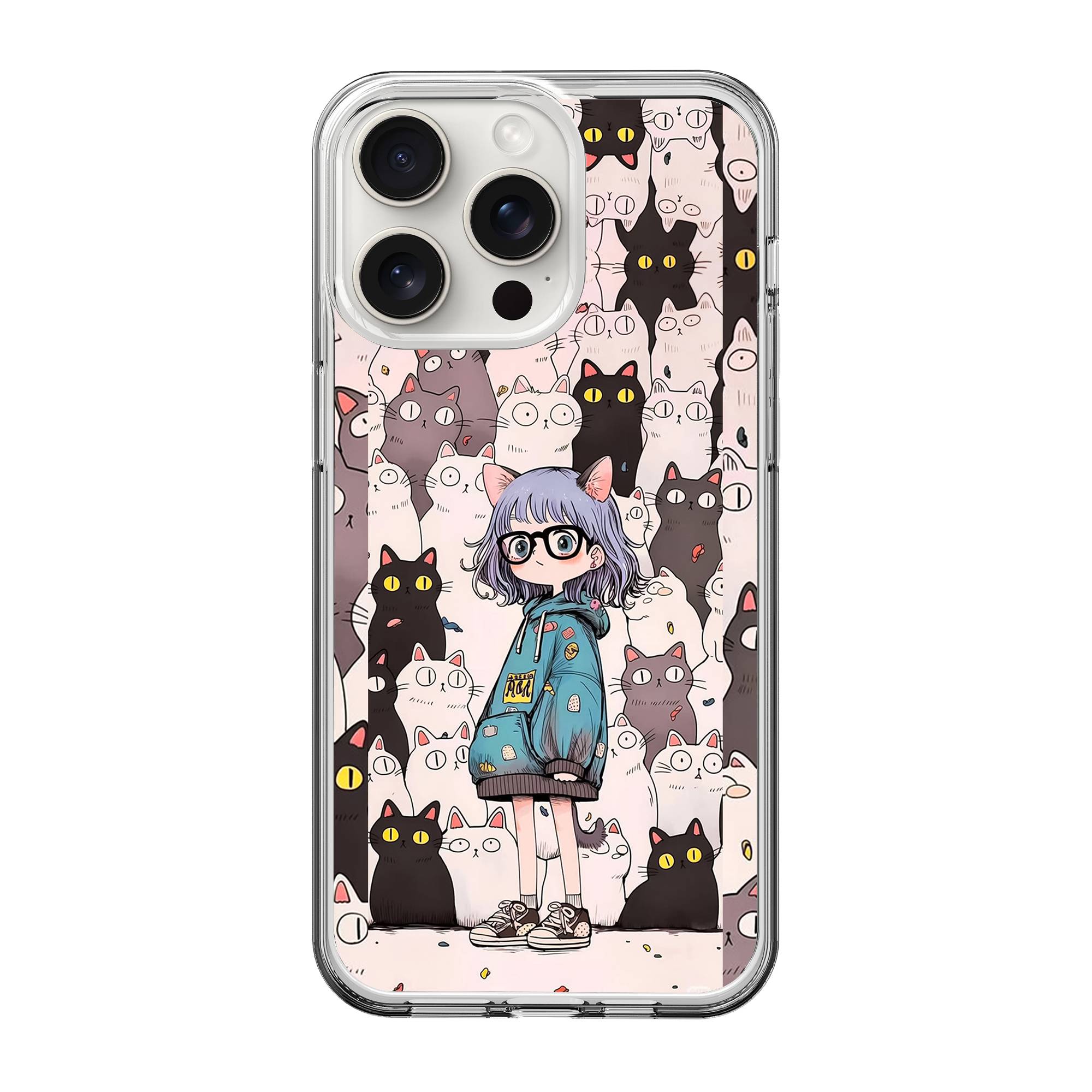 Many Cat Clear Case image 0